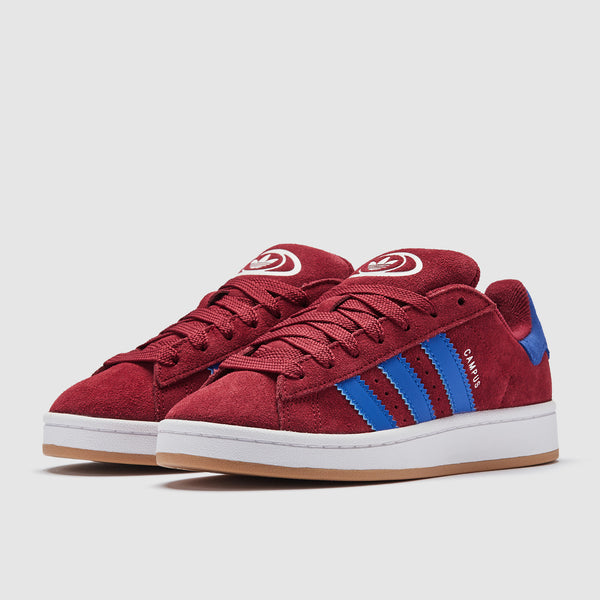 adidas Originals Older Kids Campus 00s (GS) - Noble Maroon/Hi Res Blue/Ftw  White -Trainers