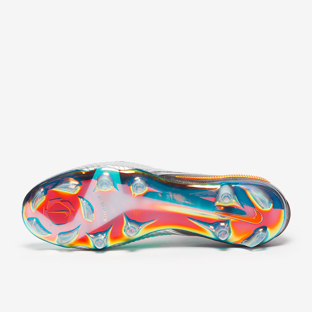 Nike Phantom 6 Elite LE Low FG - Chrome/Black - Adult Boots