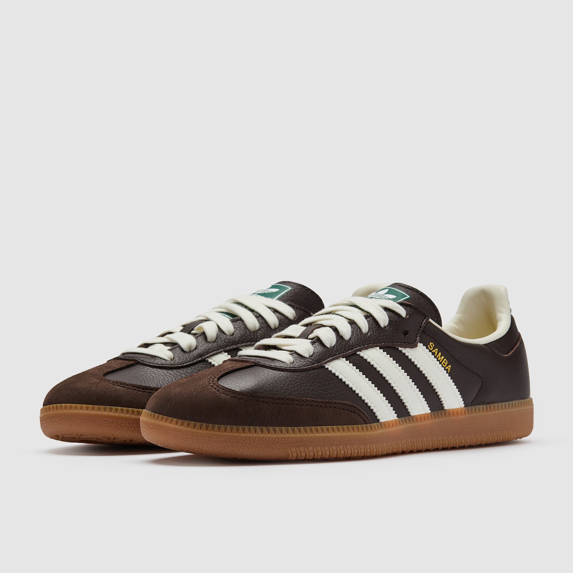 adidas Originals Samba OG - Fox Brown/Off White/Gum -Trainers