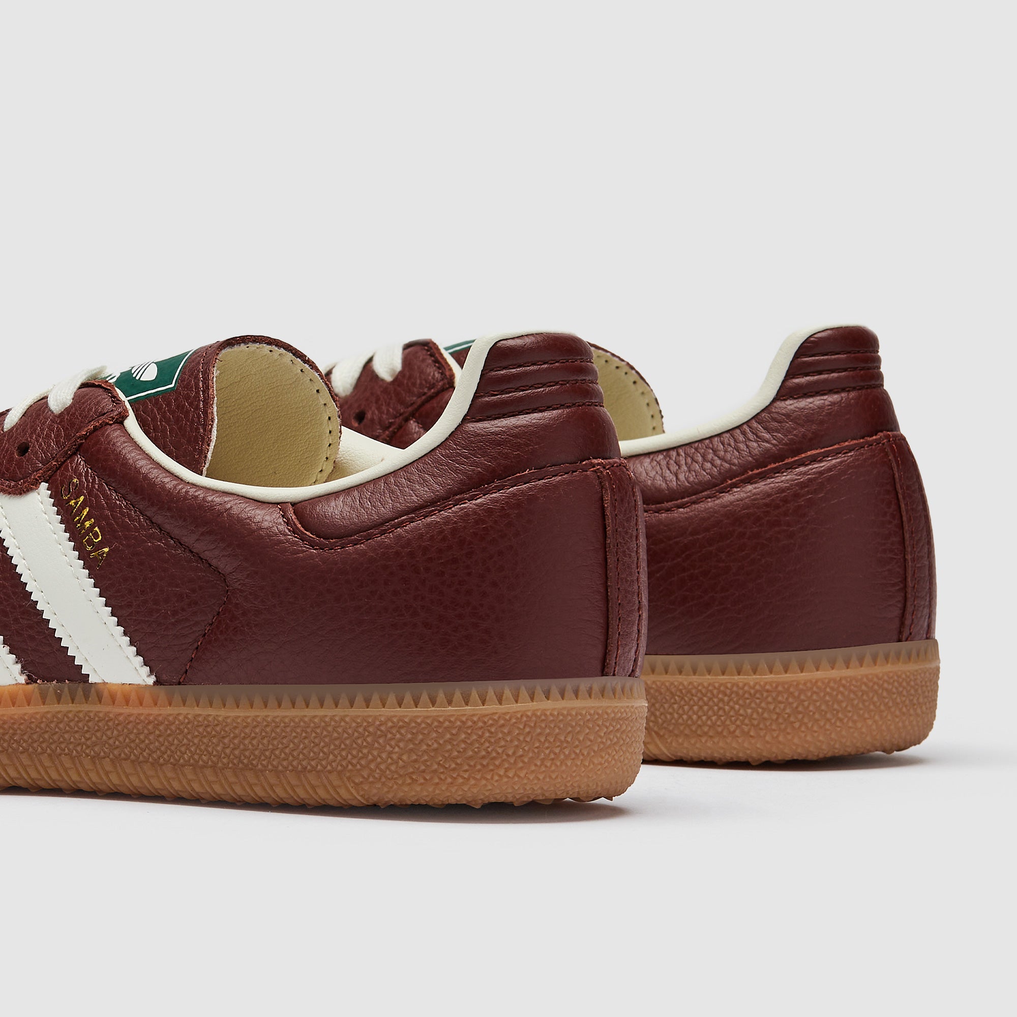 adidas Originals Samba OG - Fox Brown/Off White/Gum -Trainers