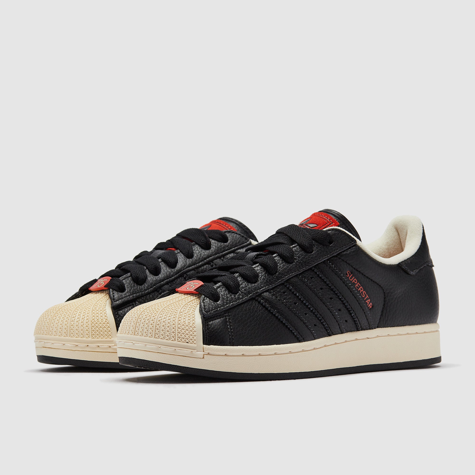 adidas Originals Superstar II - Core Black/Stone Khaki - Trainers