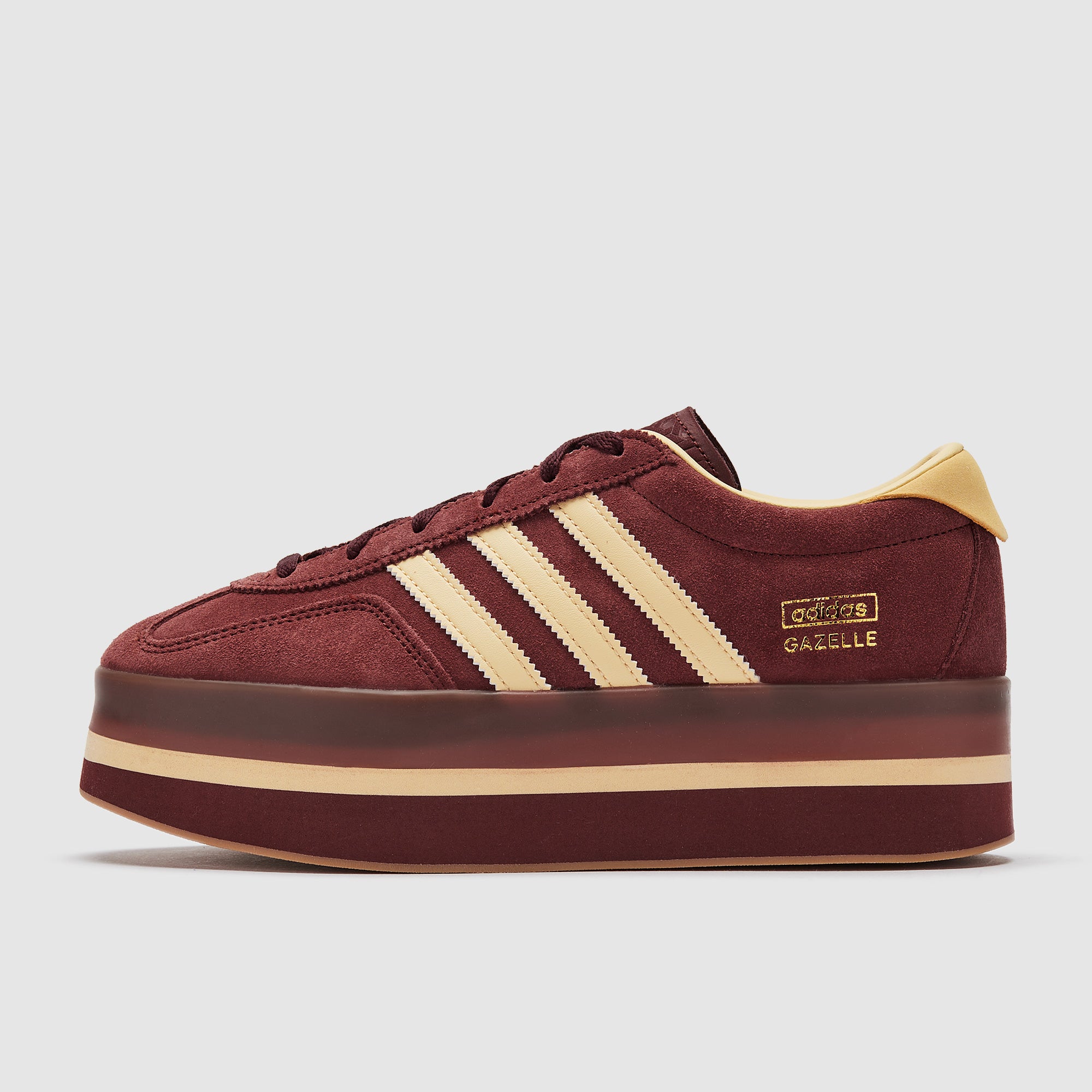 adidas Originals Womens Gazelle Stack - Fox Brown/Orange Tint/Gum