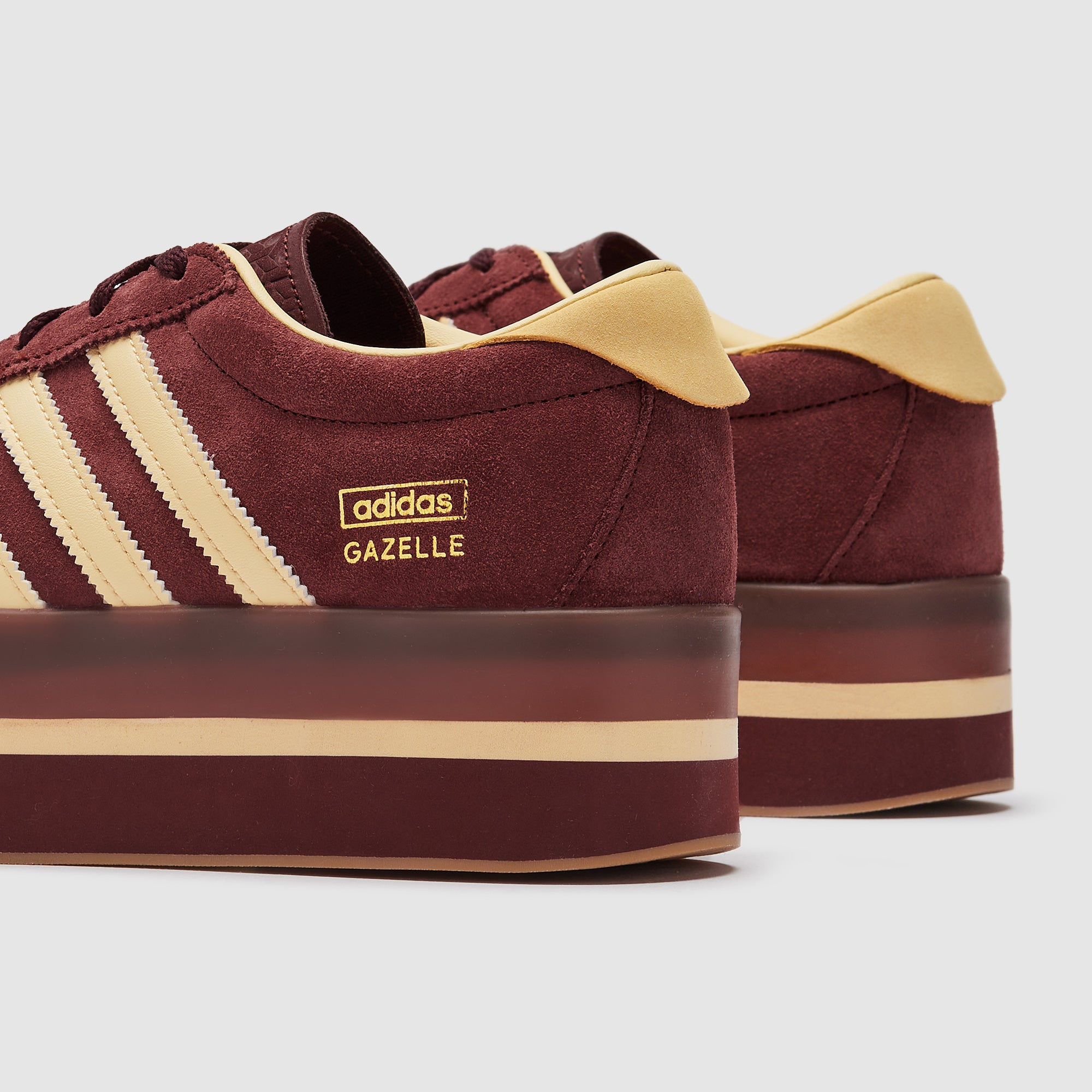 adidas Originals Womens Gazelle Stack - Fox Brown/Orange Tint/Gum