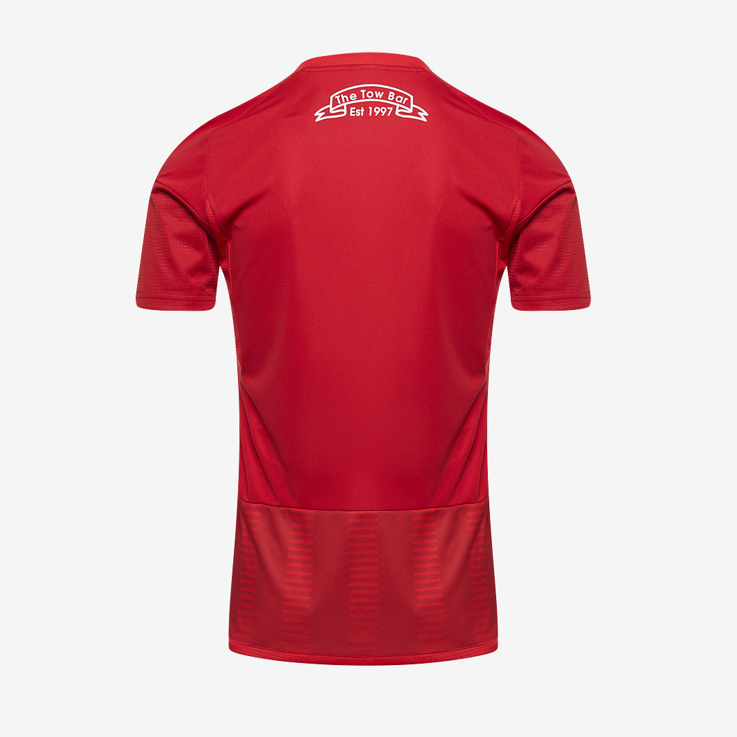 adidas Junior Scarborough Athletic 25/26 SS Home Shirt - Team Power Red ...