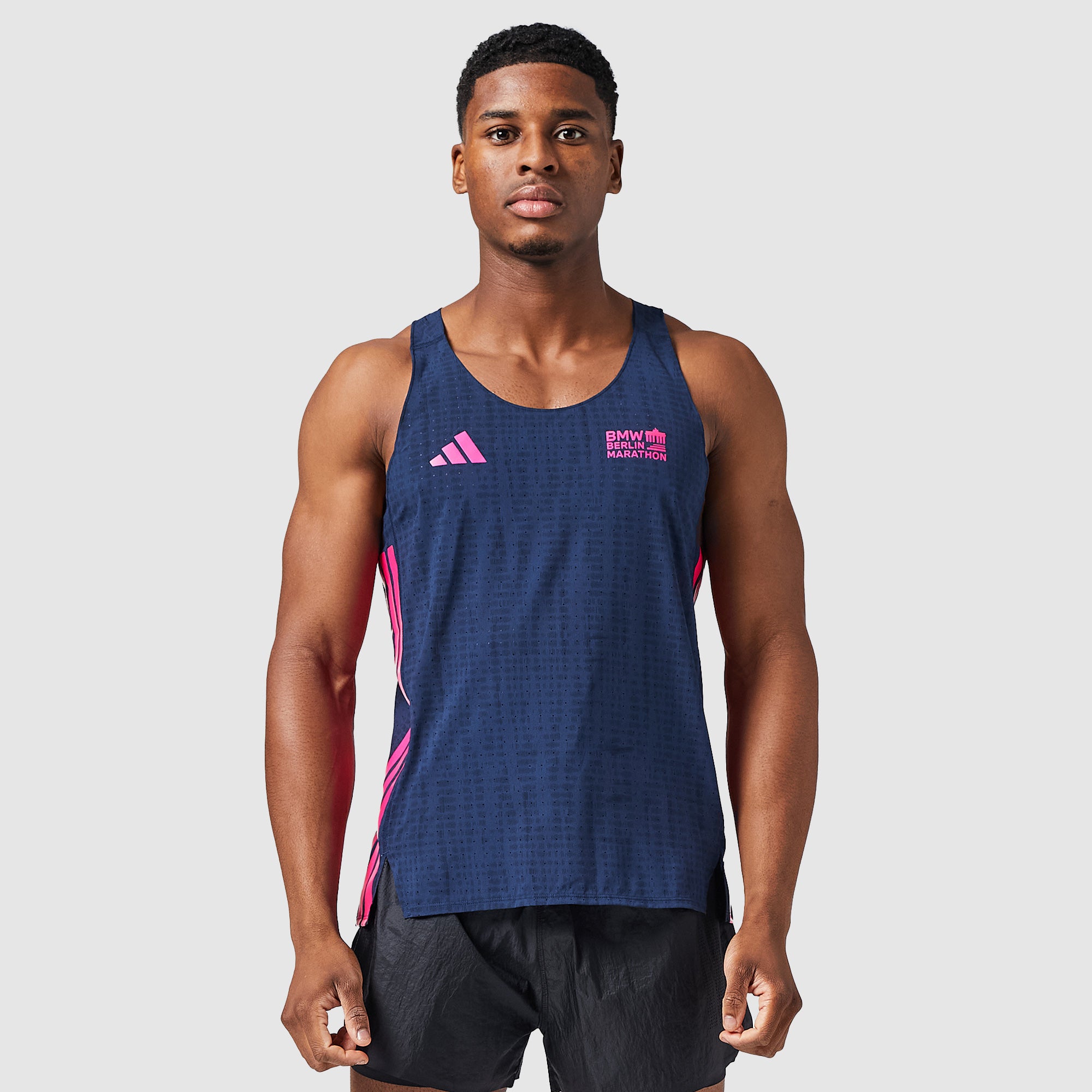 adidas Berlin Marathon Singlet - Collegiate Navy