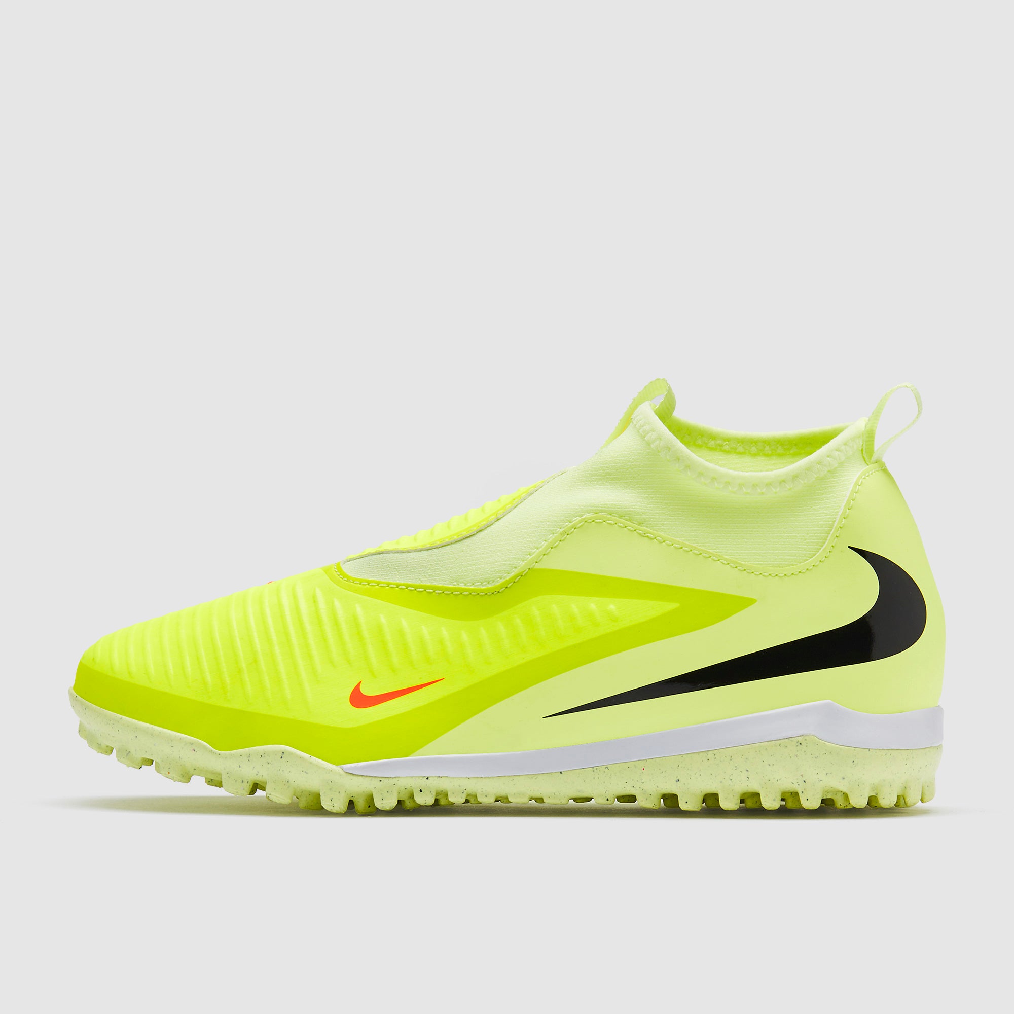 Nike Kids Phantom 6 Academy High Turf - Limelight/Hyper Crimson