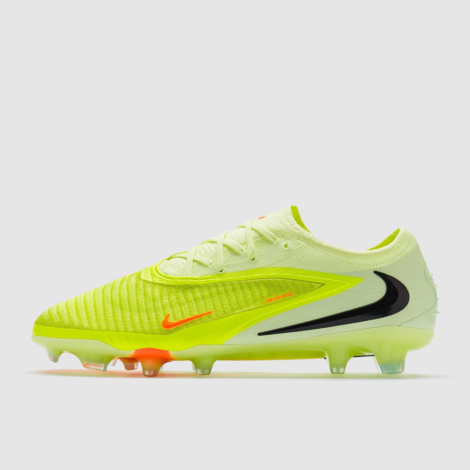 Nike Phantom 6 Elite Low Firm Ground - Limelight/Hyper Crimson