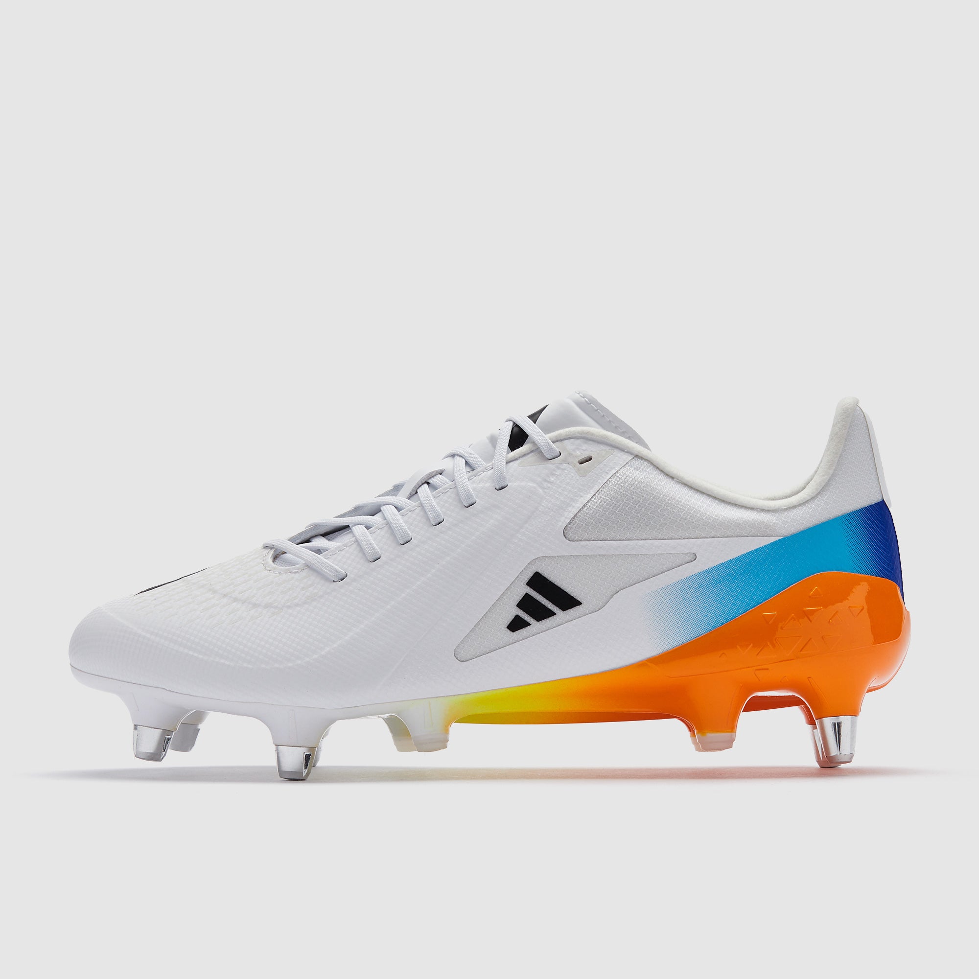 adidas Adizero RS7 SG - White/Core Black/Beam Yellow - Mens Boots