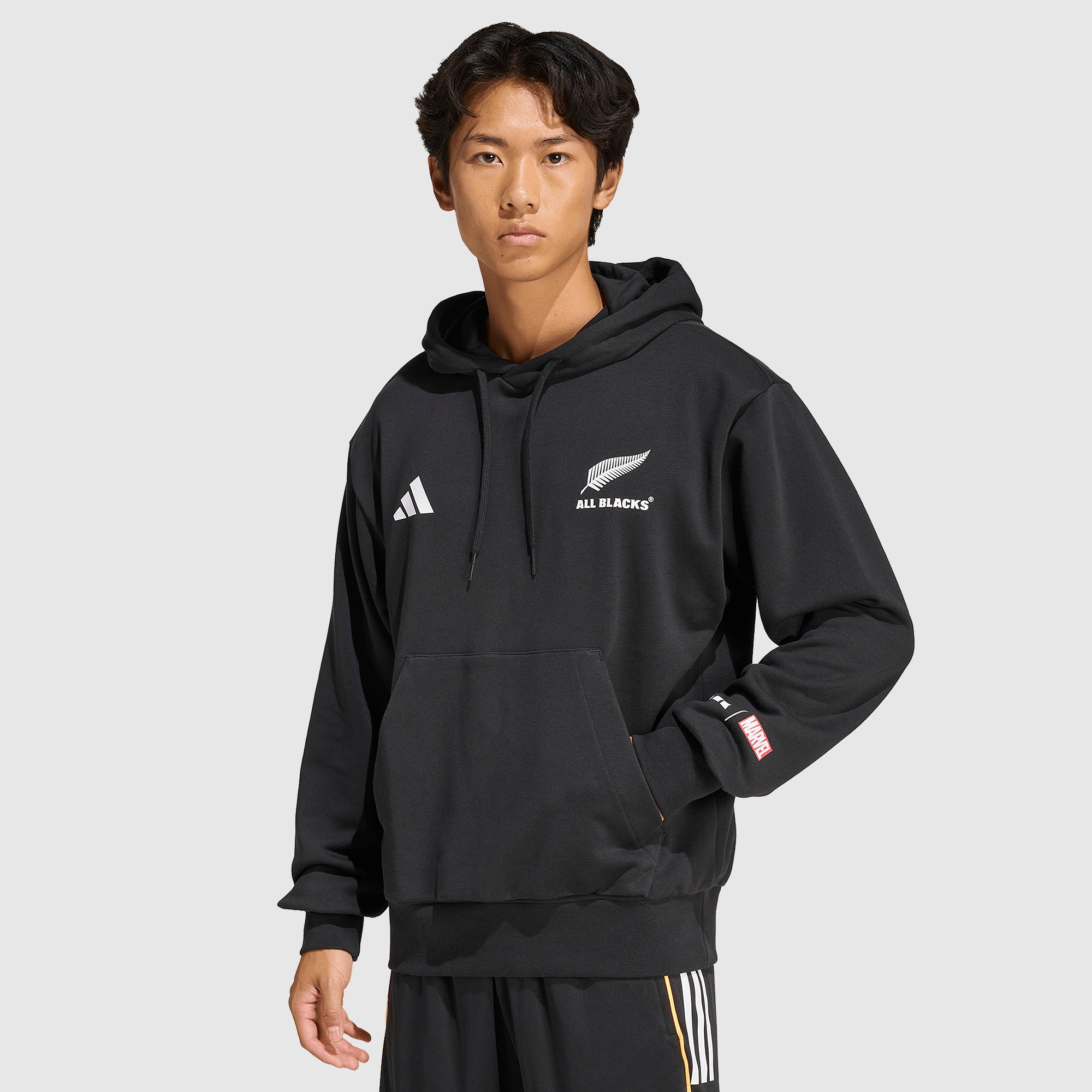 adidas All Blacks x Originals Essential 1/2 Zip - Black - Mens Replica