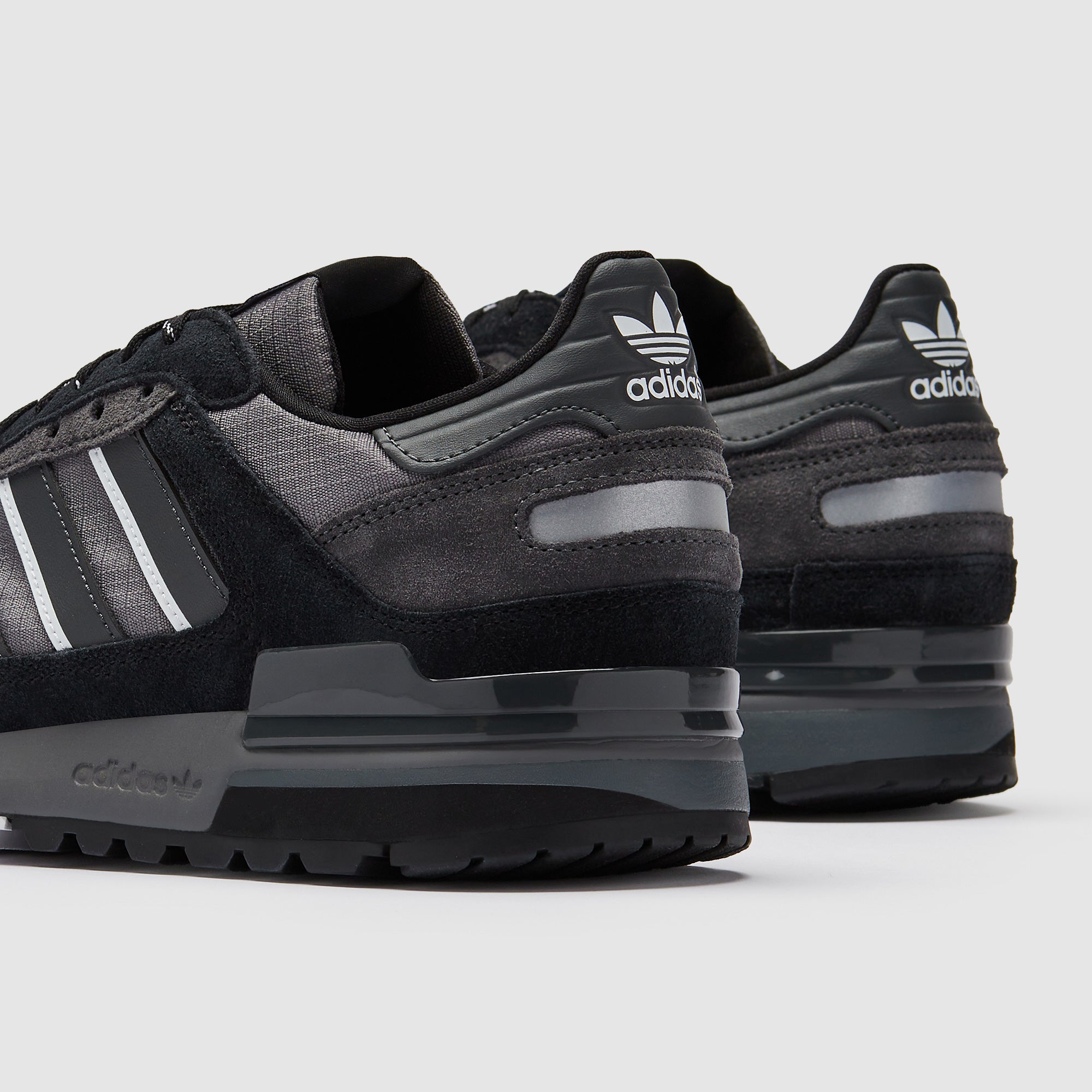 adidas Originals ZX 600 - Core Black/Grey -Trainers -Mens Shoes