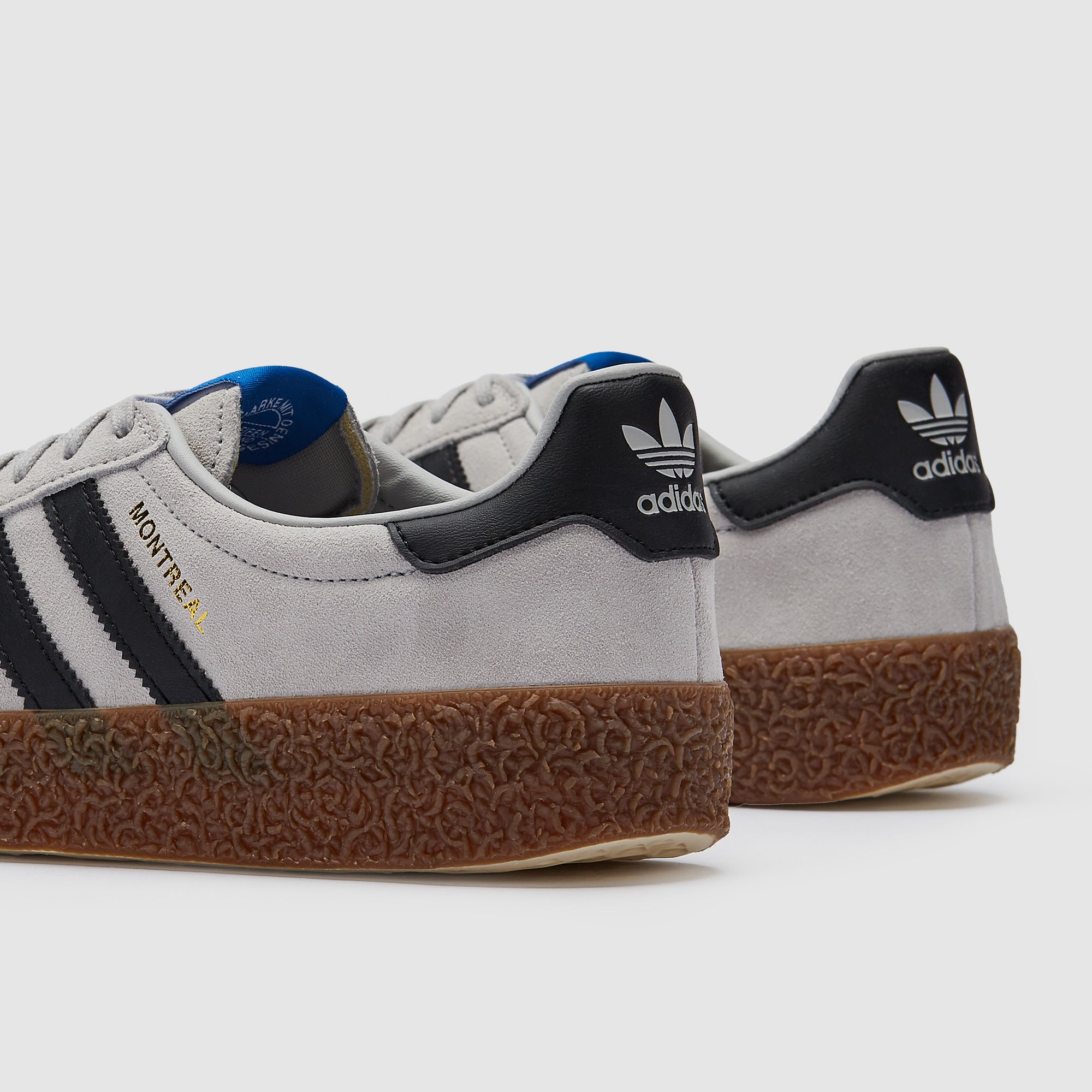 adidas Originals Montreal RM - Grey/Core Black/Gum -Trainers -Mens