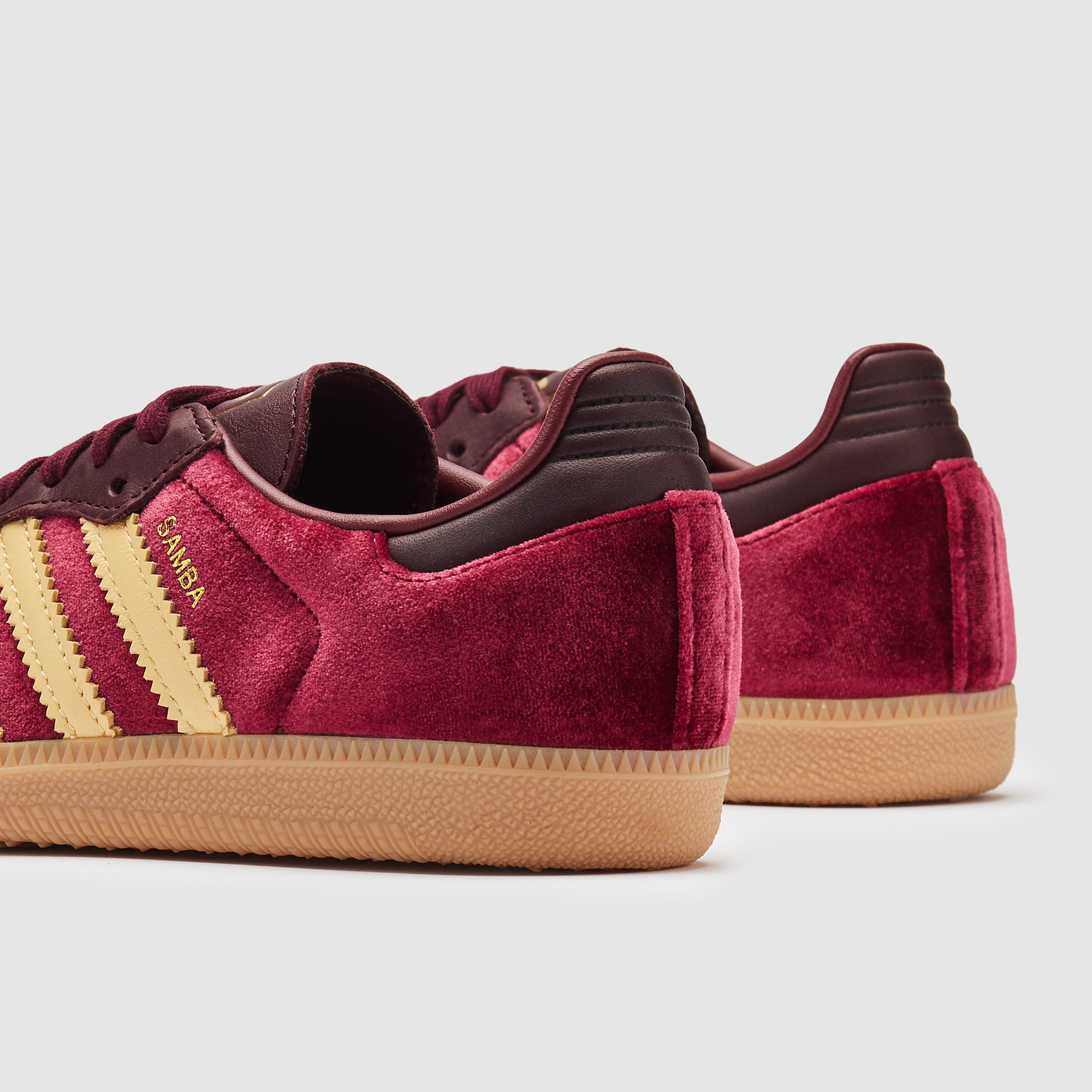 adidas gazelle silver green womens adidas Samba OG Maroon Gold Metallic Women's – Lilac Blonde