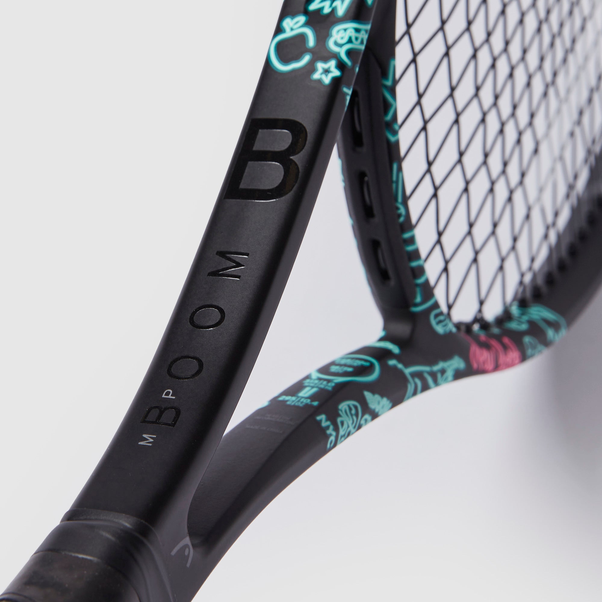 Head Boom MP Neon US Open 2025 Tennis Racket - Black - Mens Rackets