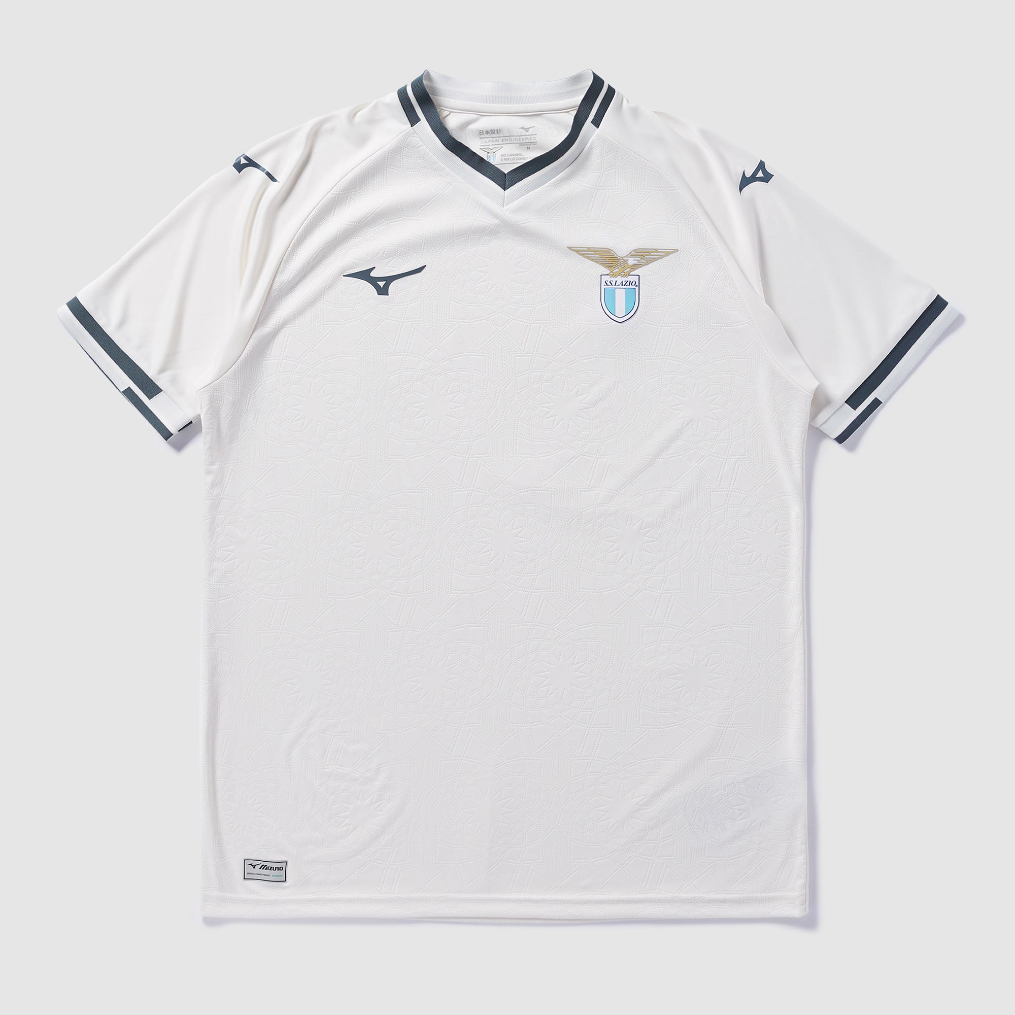 Mizuno Lazio 25/26 Away Shirt - White - Mens Replica
