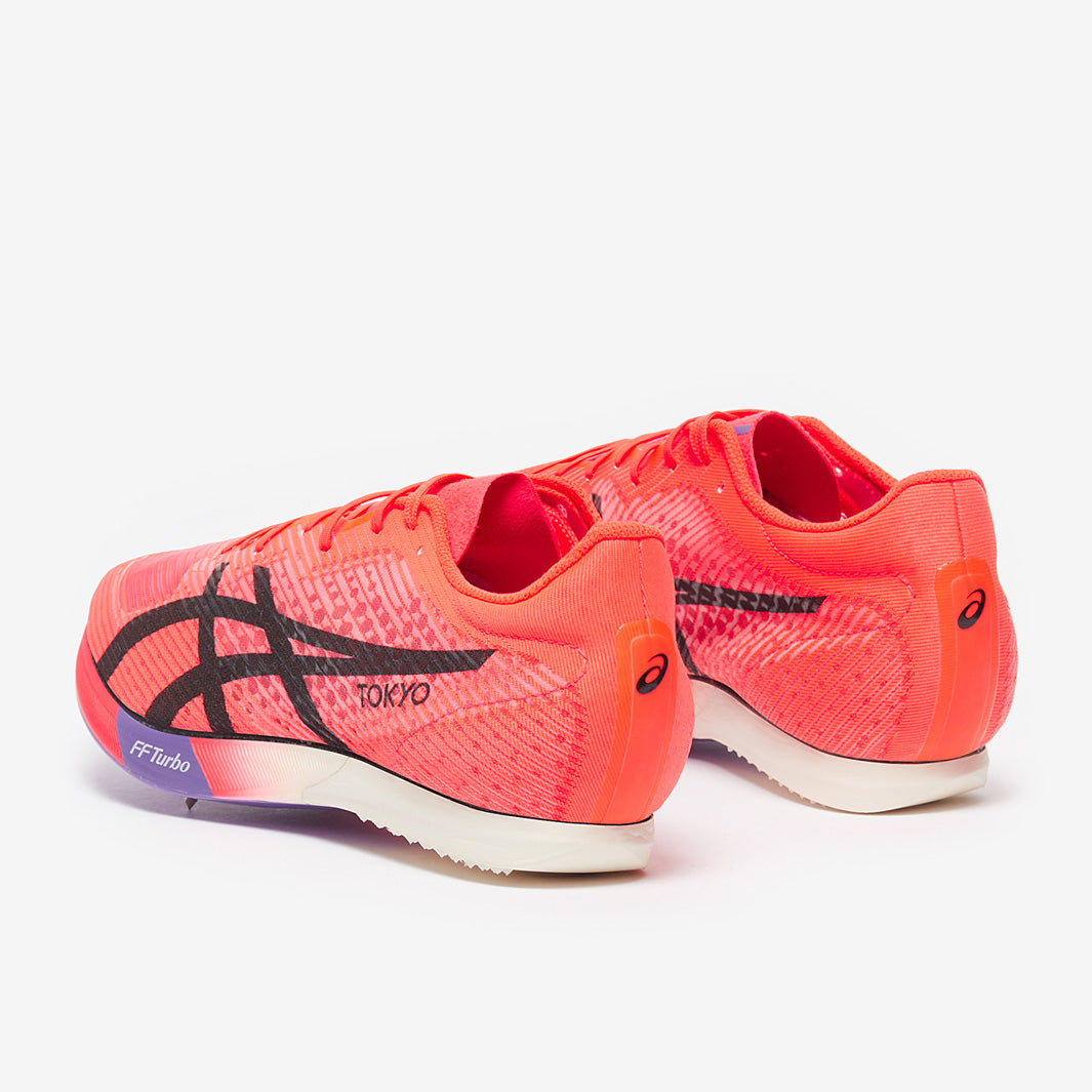 Asics Metaspeed MD - Flash Red/Black - Mens Shoes