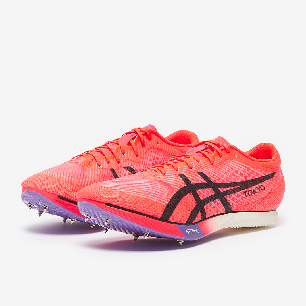 Asics Metaspeed MD - Flash Red/Black - Mens Shoes