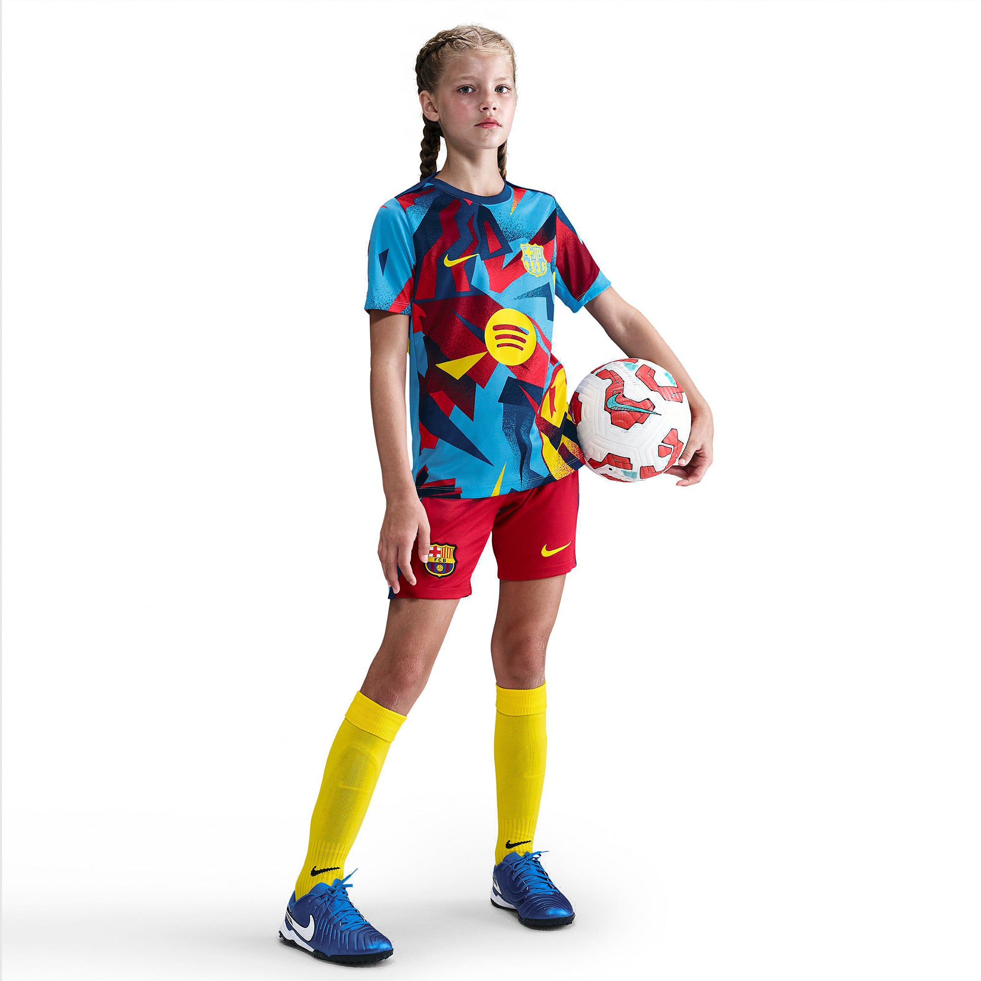 Nike FC Barcelona 25/26 Kids Dri-FIT Academy Pro El Classico Pre