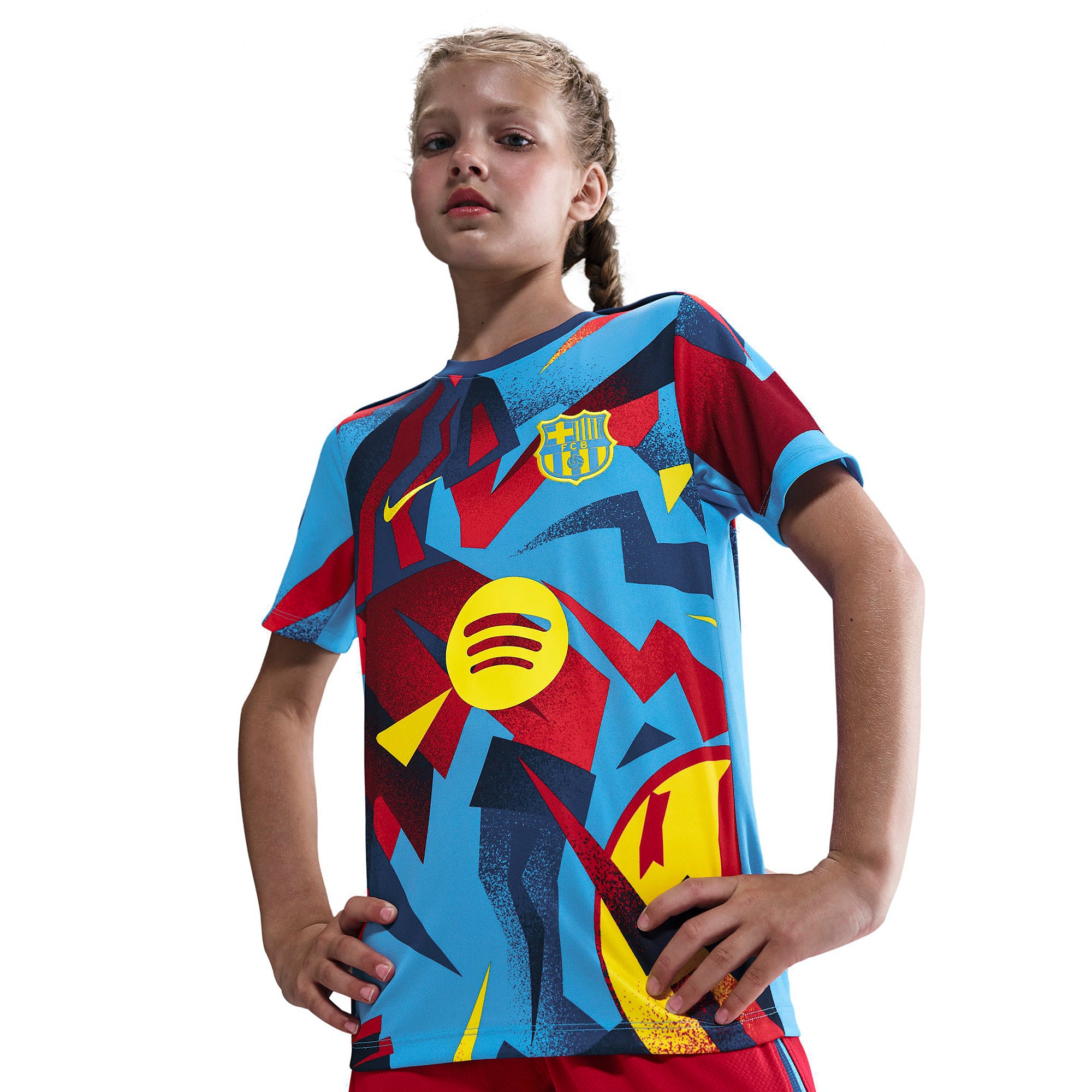 Nike FC Barcelona 25/26 Kids Dri-FIT Academy Pro El Classico Pre