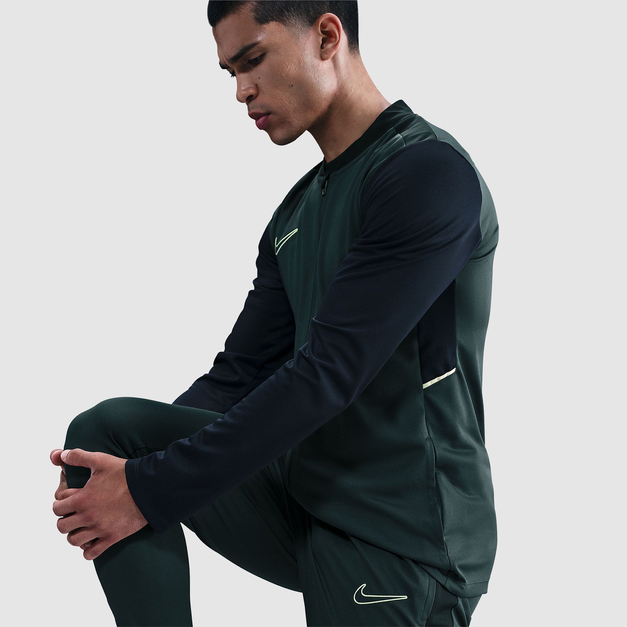 Nike Academy 25 Dri-FIT Tracksuit - Seaweed/Black/Limelight - Mens