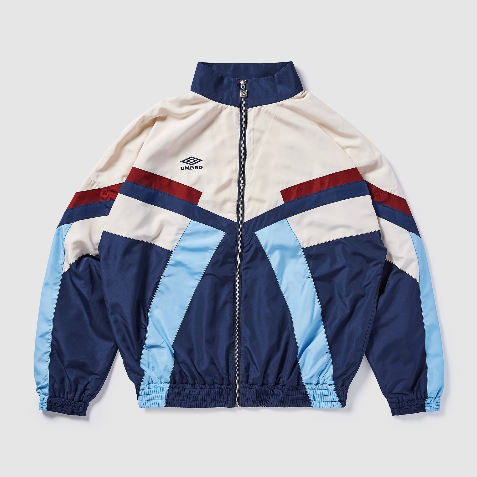 Umbro Relaxed Track Jacket - Dark Navy/White Sand/Vista Blue