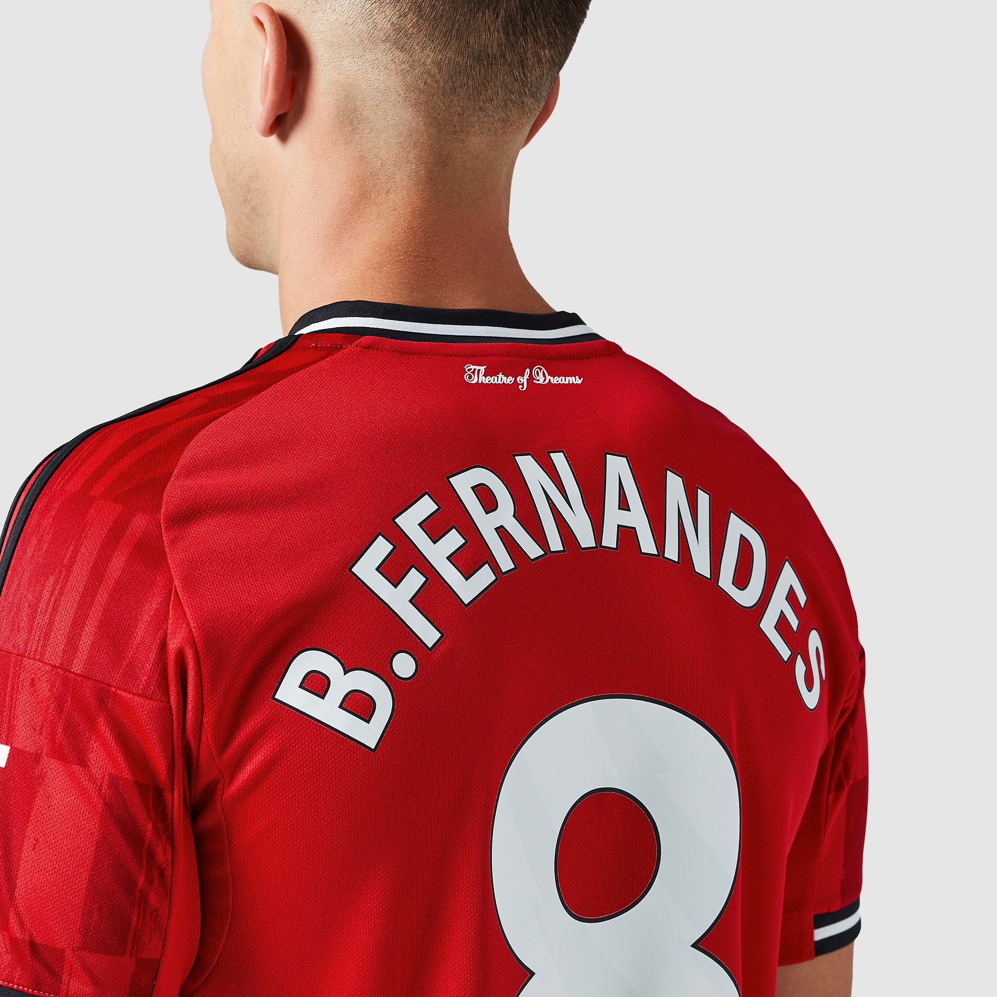 adidas Manchester United 25/26 Home Shirt with B.Fernandes 8
