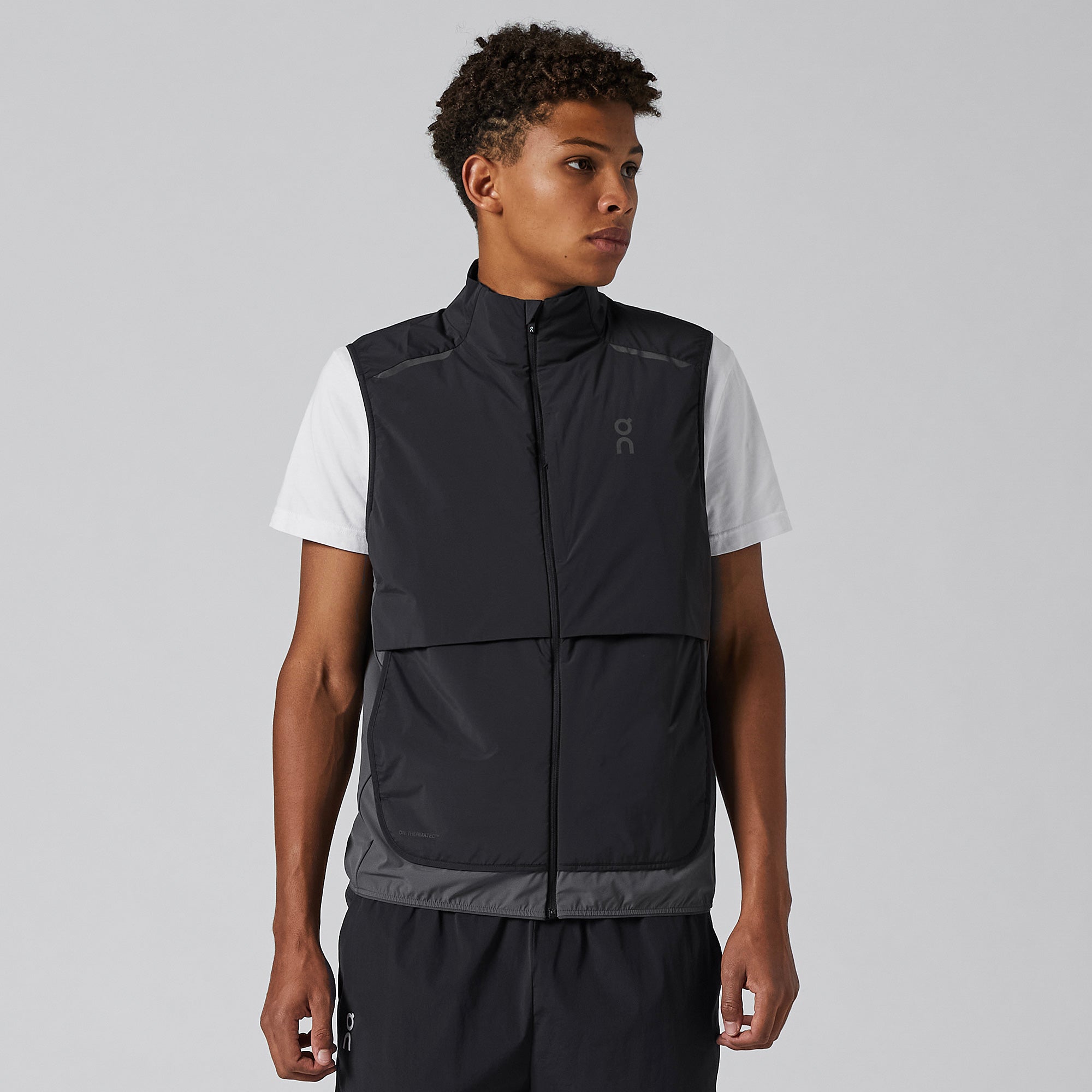 On Weather Vest - Black - Mens Clothing