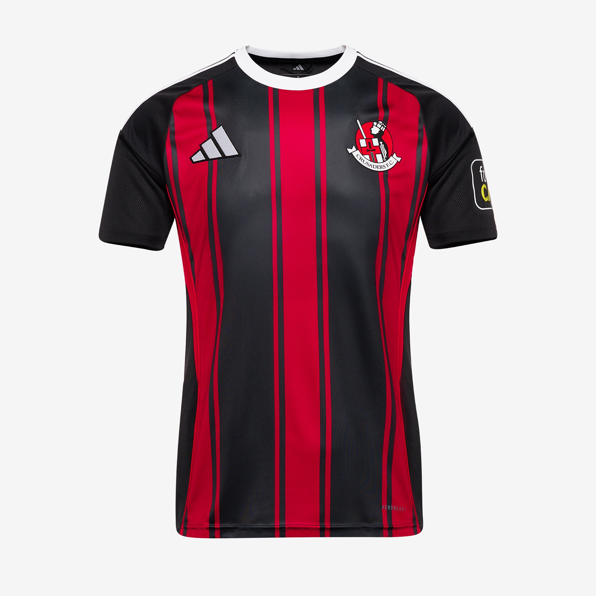 adidas Crusaders 25/26 SS Away Shirt - White/Team Power Red 2