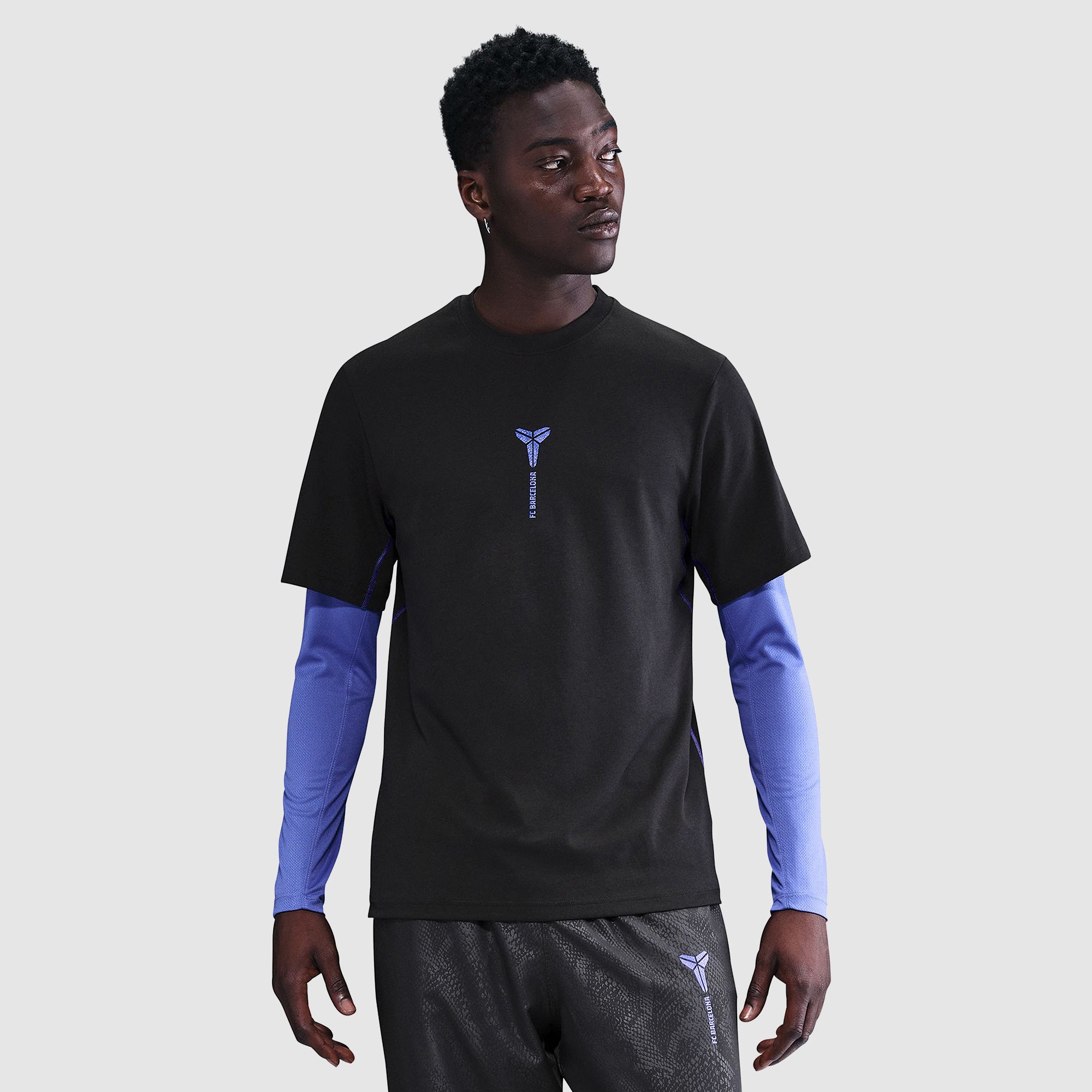 Nike FC Barcelona 25/26 Dri-FIT Primary SS Top - Black/Black