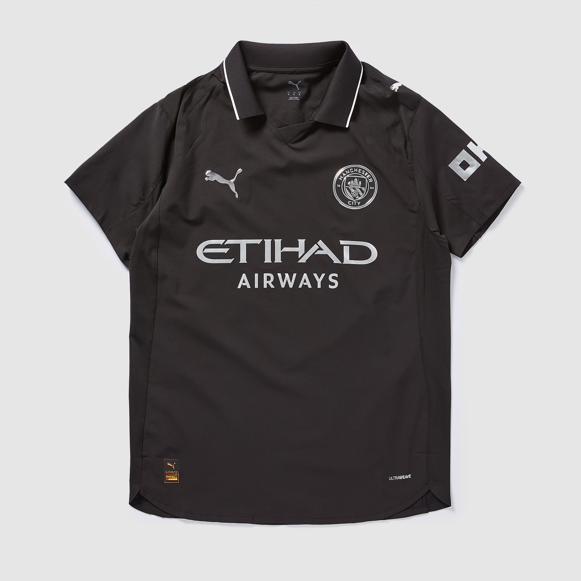 Puma Manchester City 25/26 Authentic Away Shirt with Haaland 9