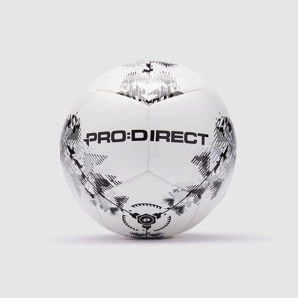 Pro:Direct Essentials Mini Football - White/Black/Silver - Footballs