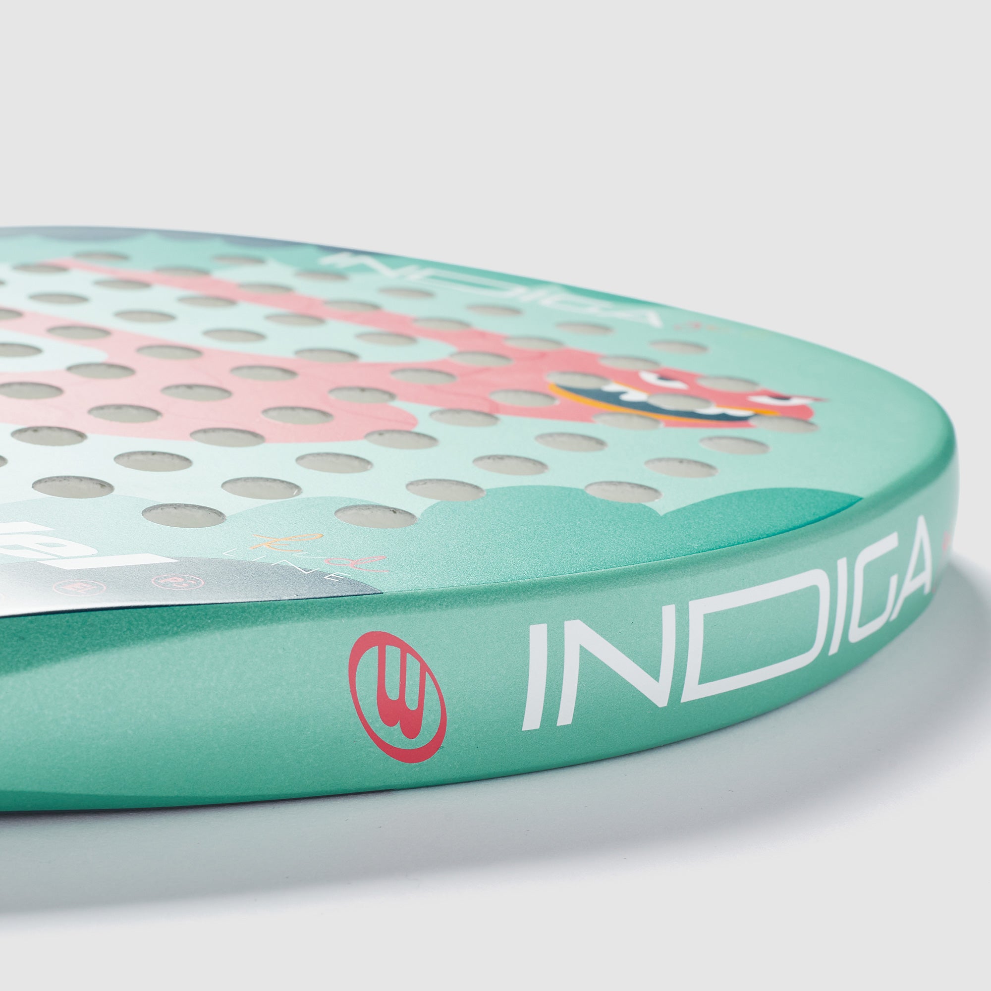 Padel Racket Indiana Bullpadel Indiga Junior 26 Padel Racket - Green/Red - Junior Padel Rackets