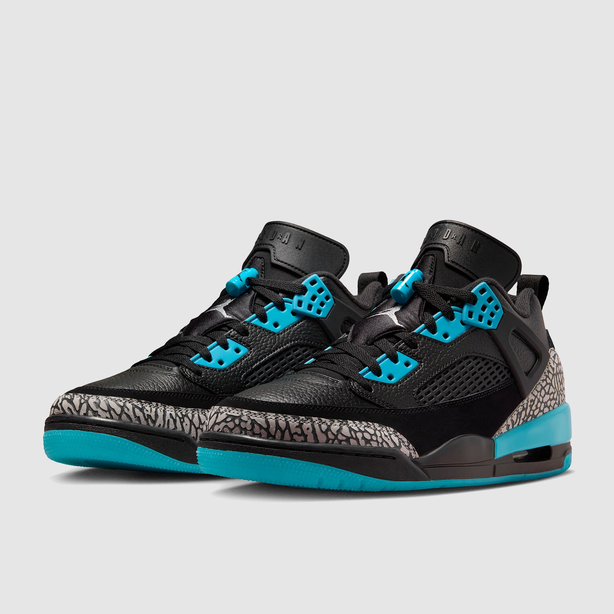 Jordan Spizike Low - Black/Wolf Grey/Gamma Blue - Trainers - Mens