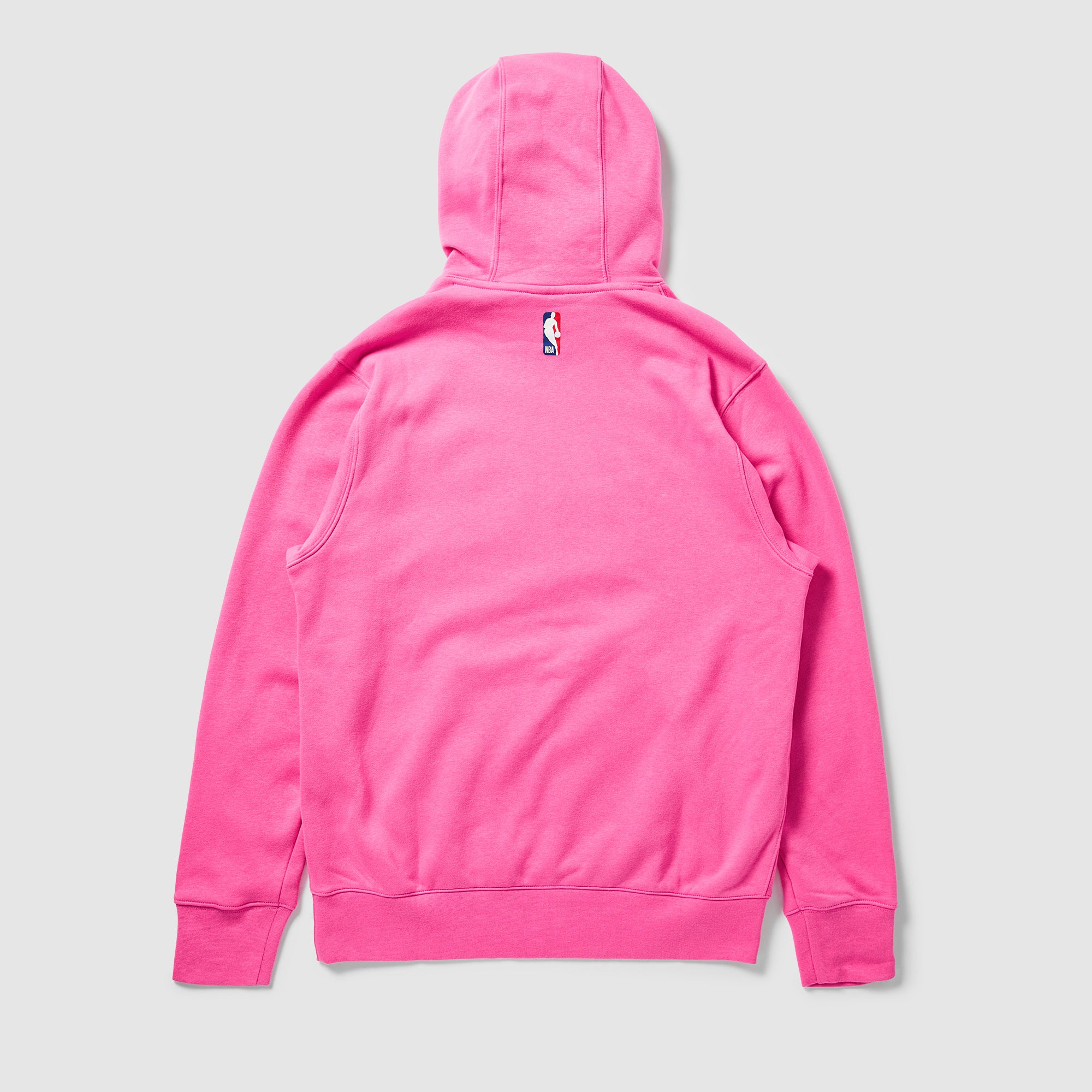 Nike NBA Miami Heat City Edition Logo Club Hoodie - Laser Fuchsia