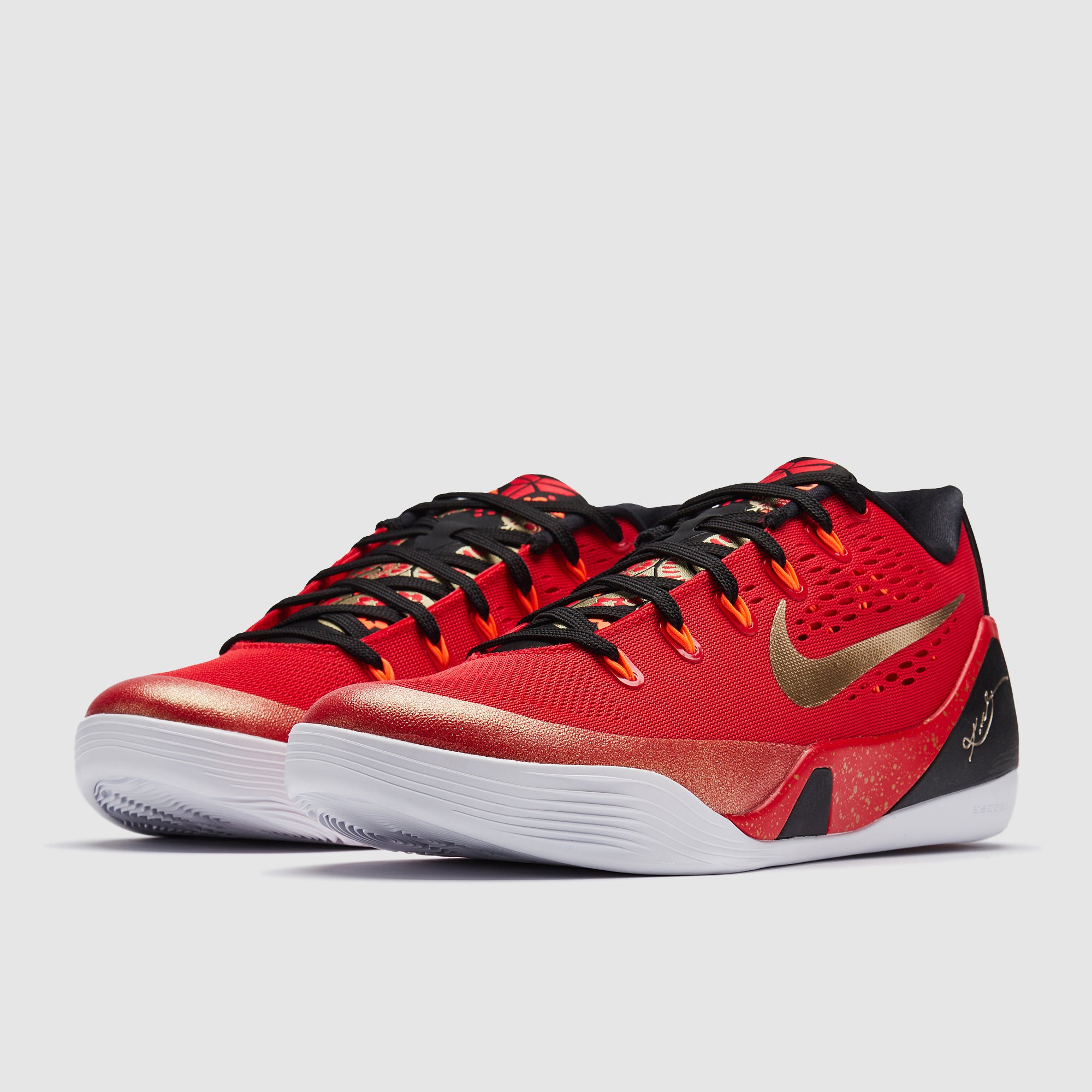 Nike Kobe IX Elite Low EM Protro - Black/University Gold/White