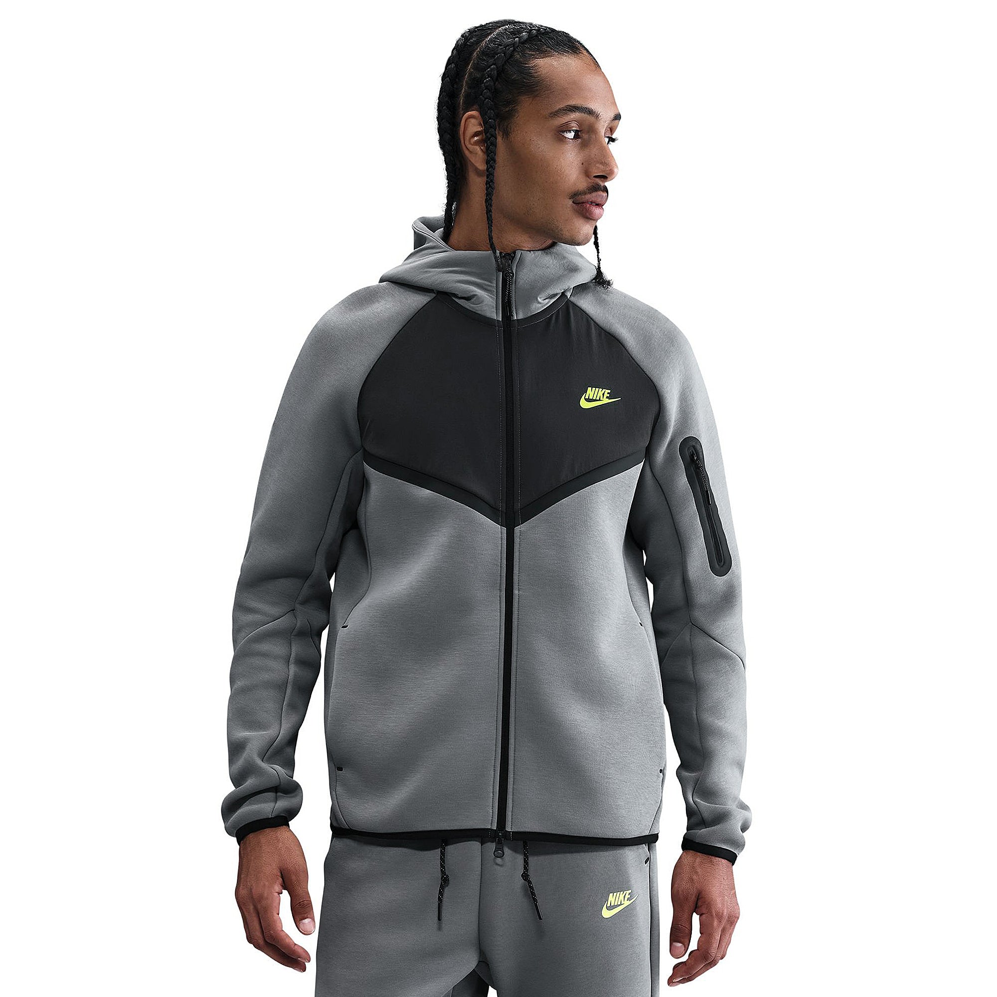 Nike Sportswear Tech Fleece Windrunner Full-Zip Jacket - Cool Grey