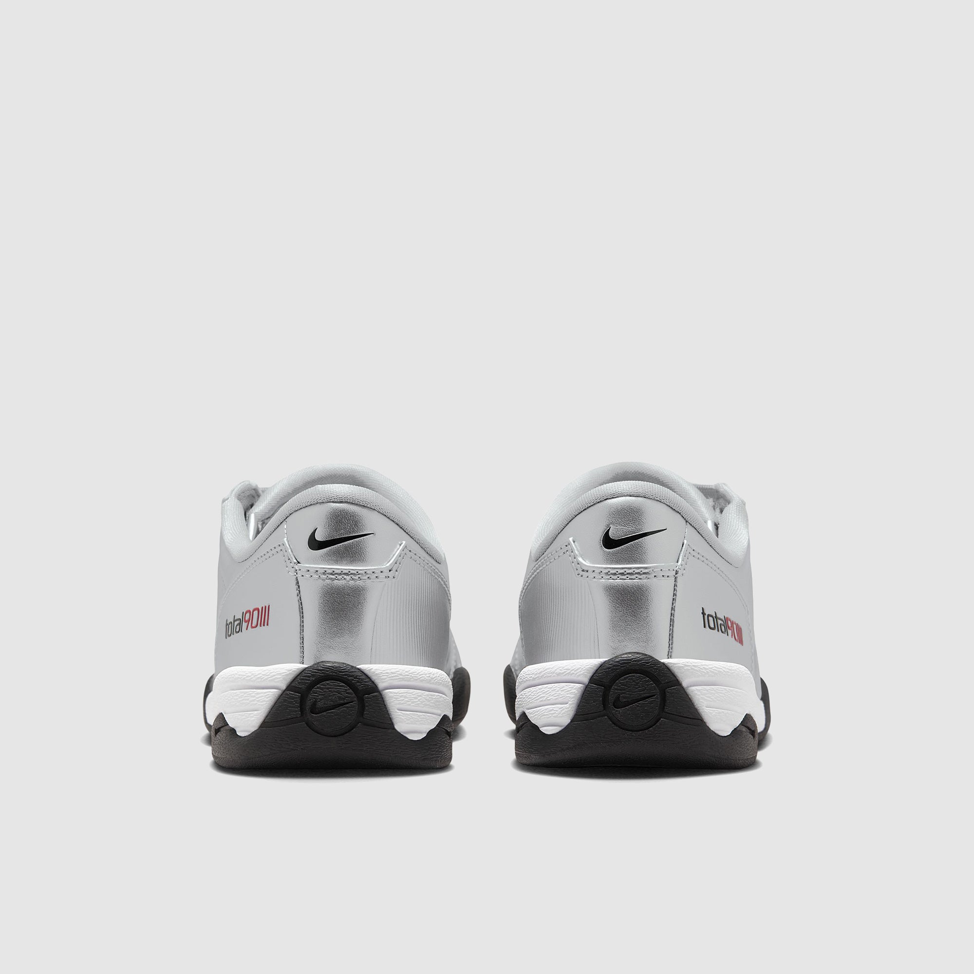 Nike Sportswear Womens T-90 -Metallic Silver/Black/University Red