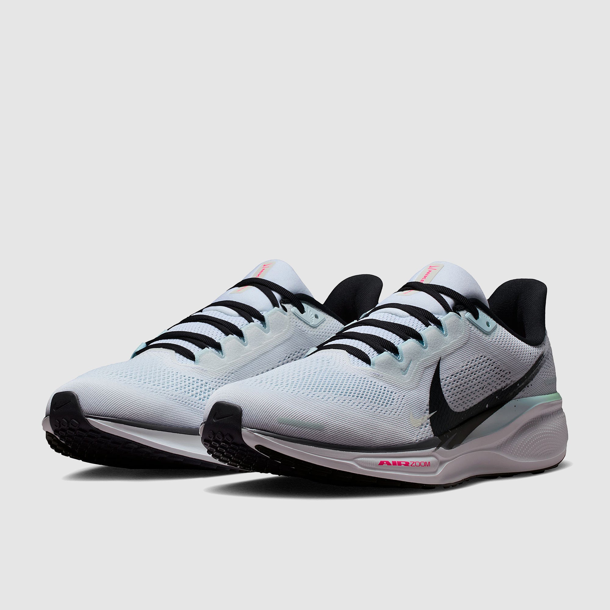 Nike Pegasus 41 - White/Black/Hyper Turq/Concord - Mens Shoes