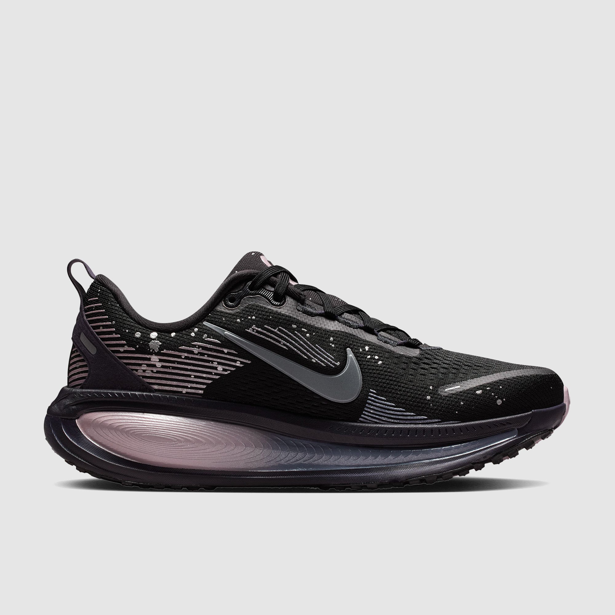 Nike Womens Vomero 18 - Black/Mtlc Dark Grey/Cave Purple - Womens