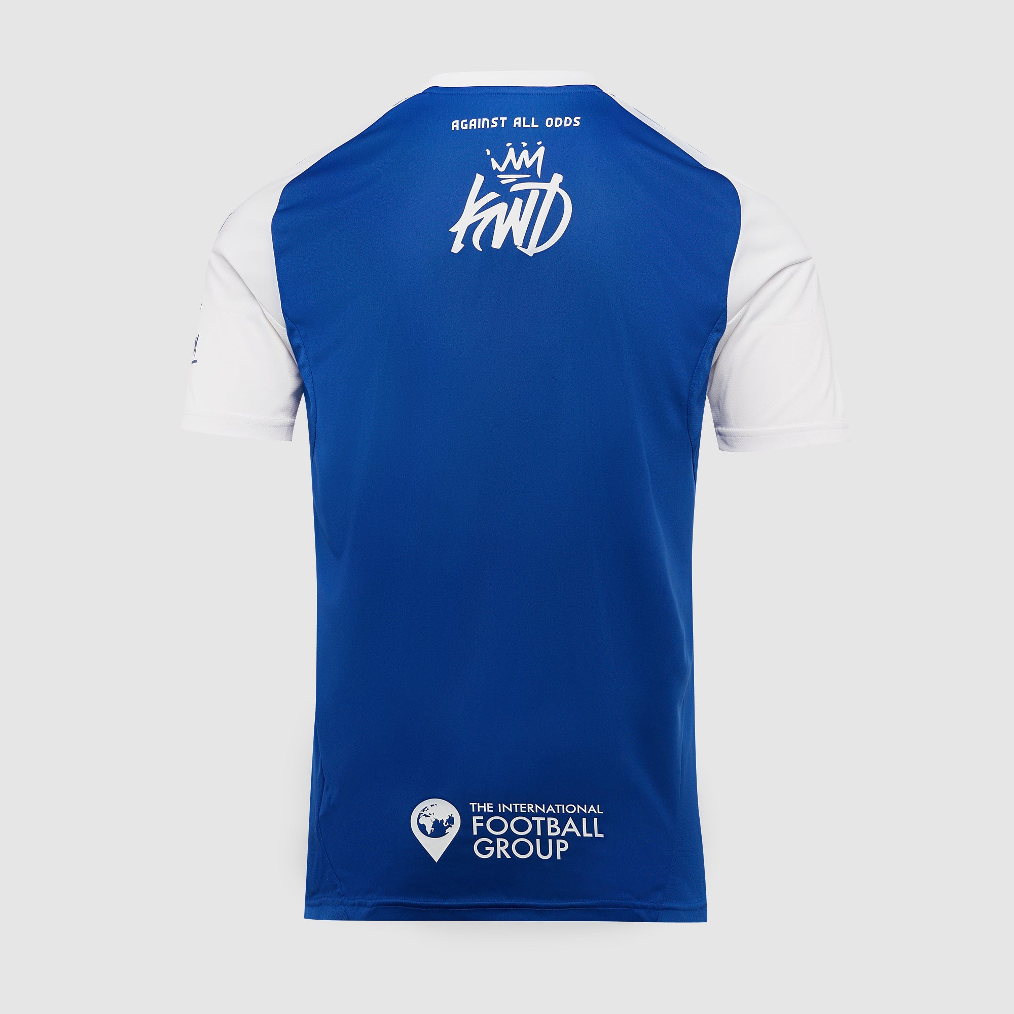adidas Macclesfield FC 25/26 SS Home Shirt - Team Royal Blue/White