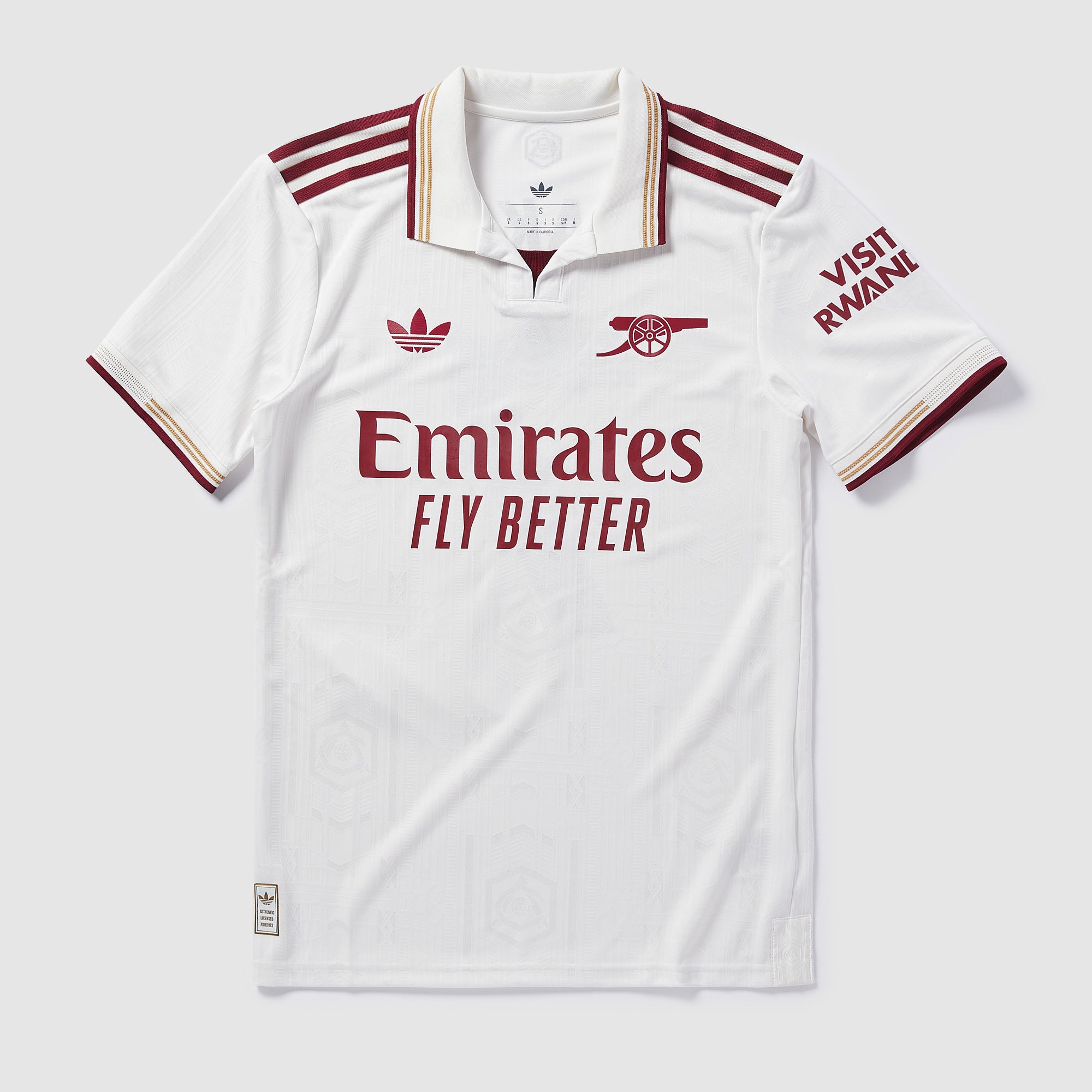 adidas Originals Arsenal 25/26 Authentic Third Shirt with Saka 7