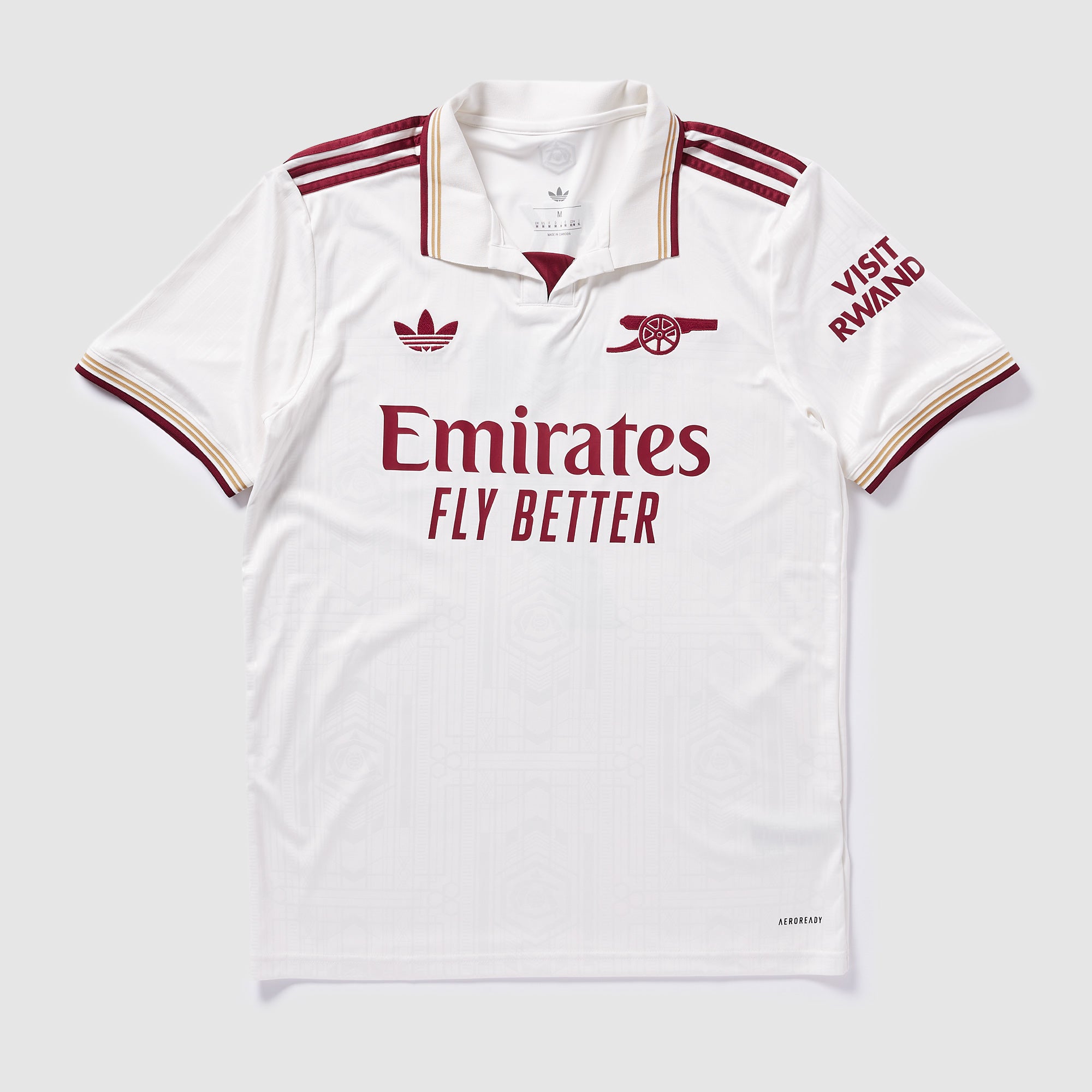 adidas Originals Arsenal 25/26 Third Shirt with Saka 7 - Cloud