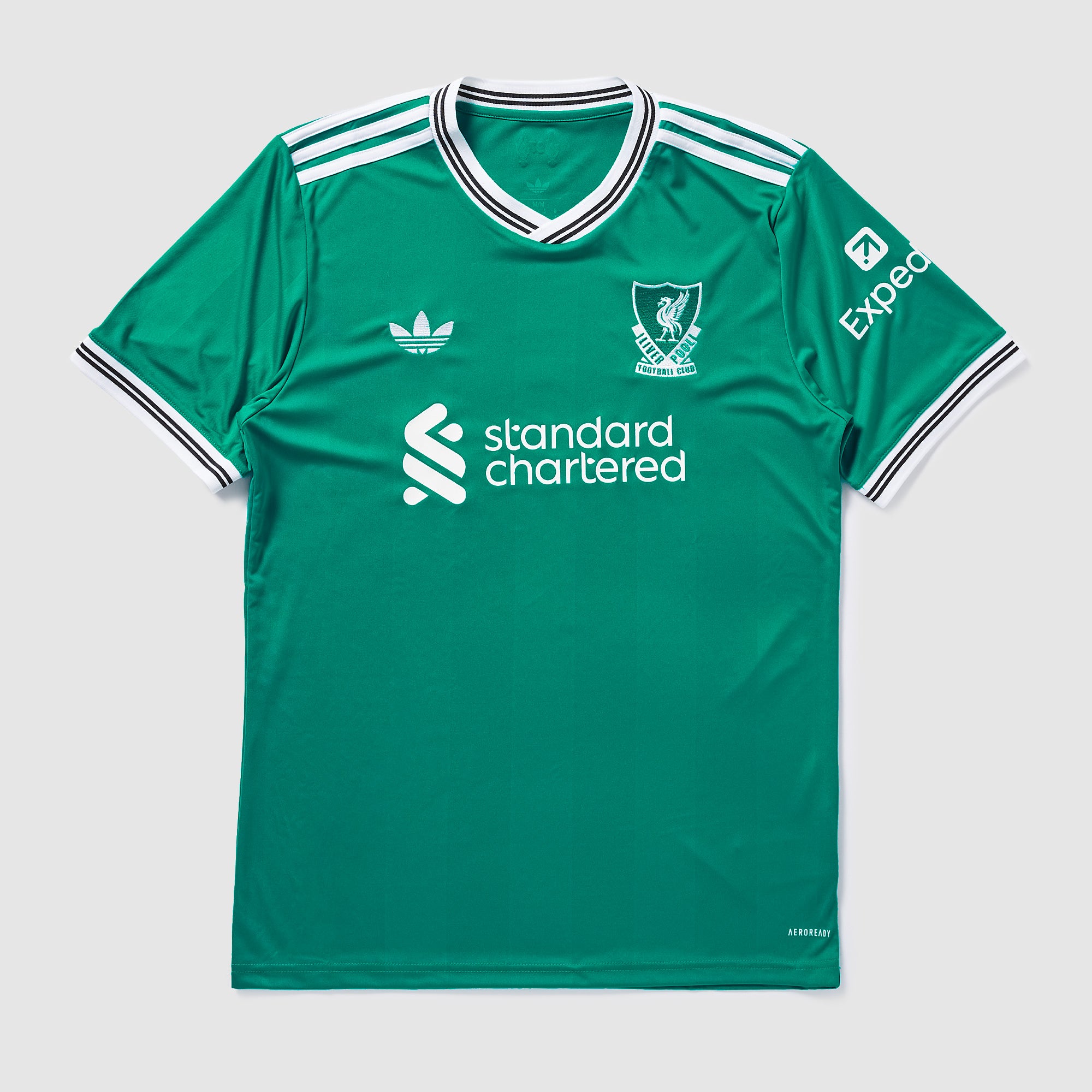 adidas Originals Liverpool 25/26 Third Shirt with Isak 9 - Sea