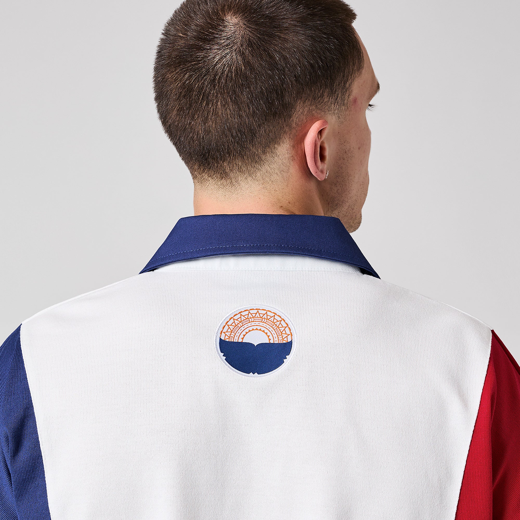 DYNASTY MOANA ラグビーウェア 新品未使用品 Dynasty Moana Pasifika 2026 Throwback Polycotton Jersey - Red/Navy