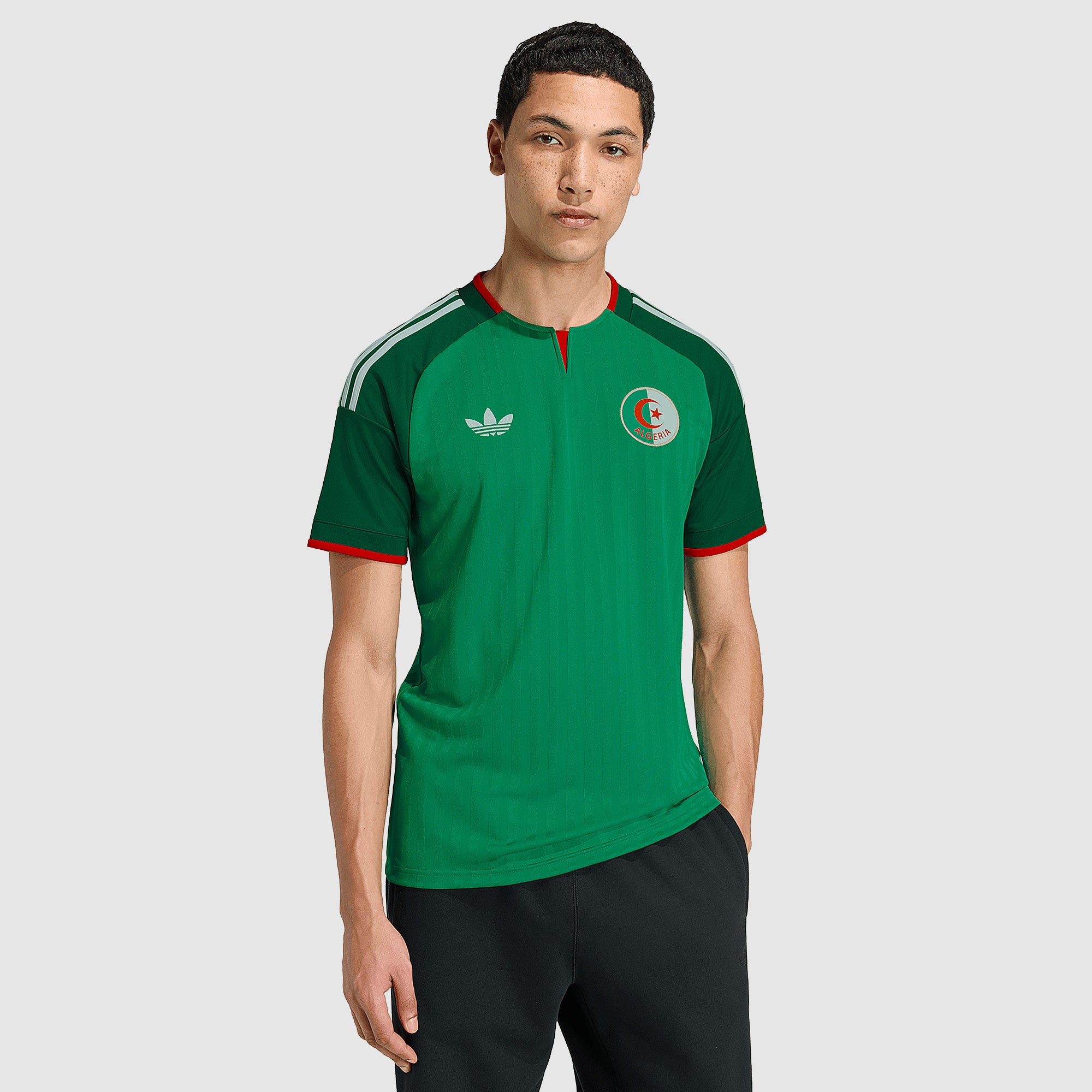 adidas Algeria 2022 World Cup Anthem Jacket - Bold Green/White