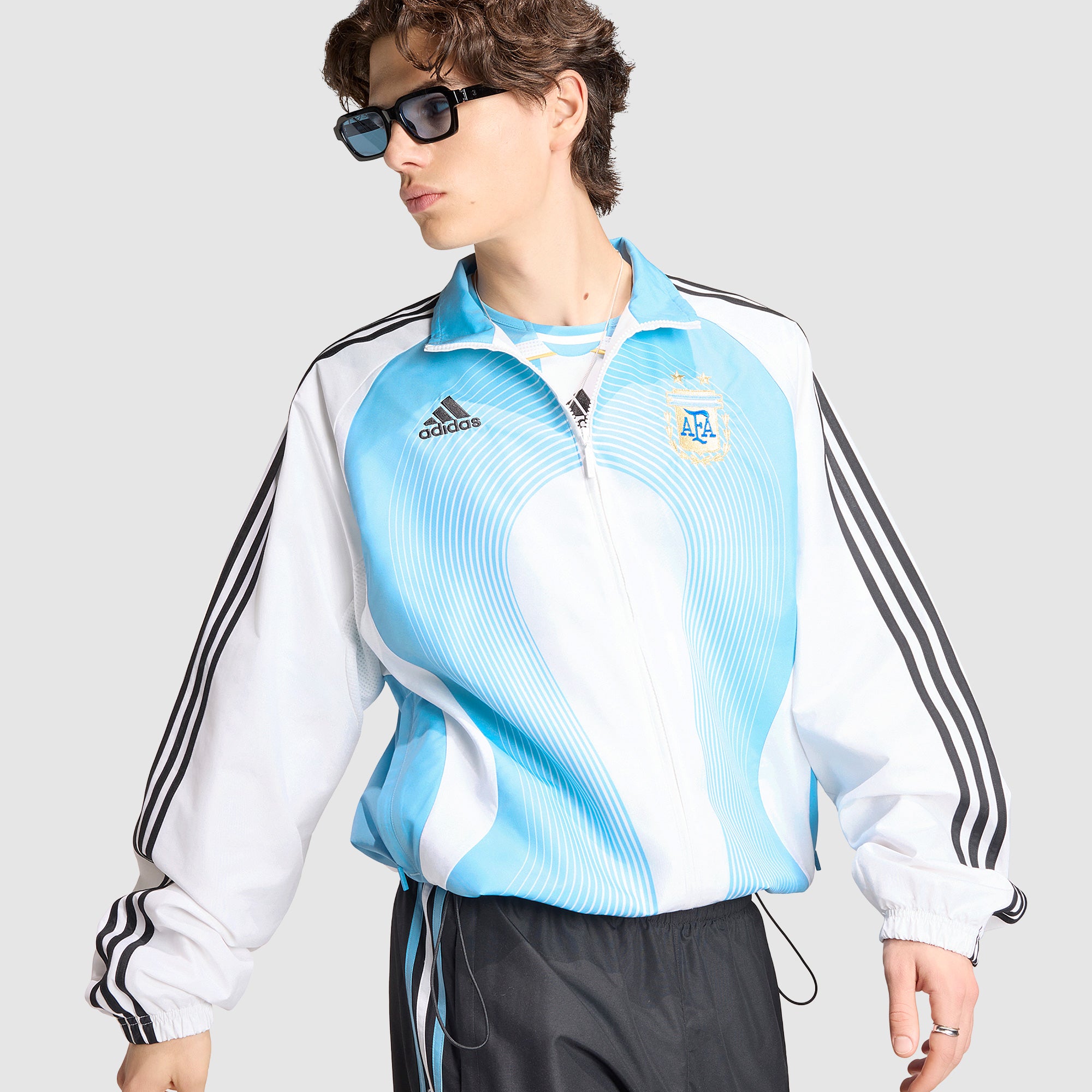 adidas Originals Argentina 2006 Home Track Top -White - Mens Replica