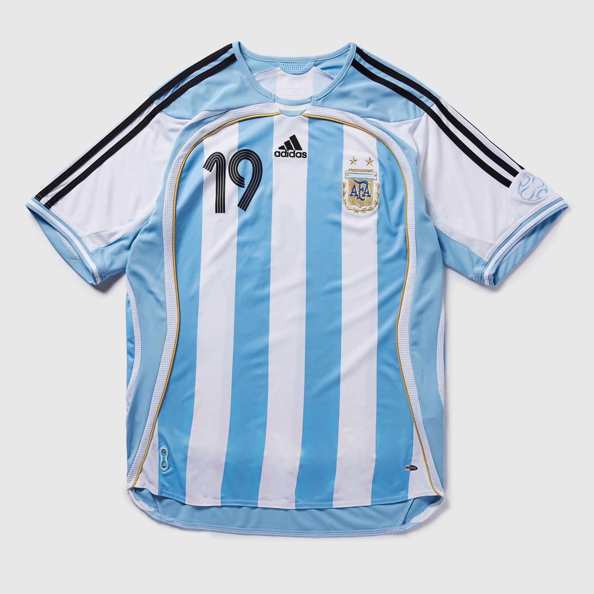 Argentina 2006 Home Shirt Messi 19