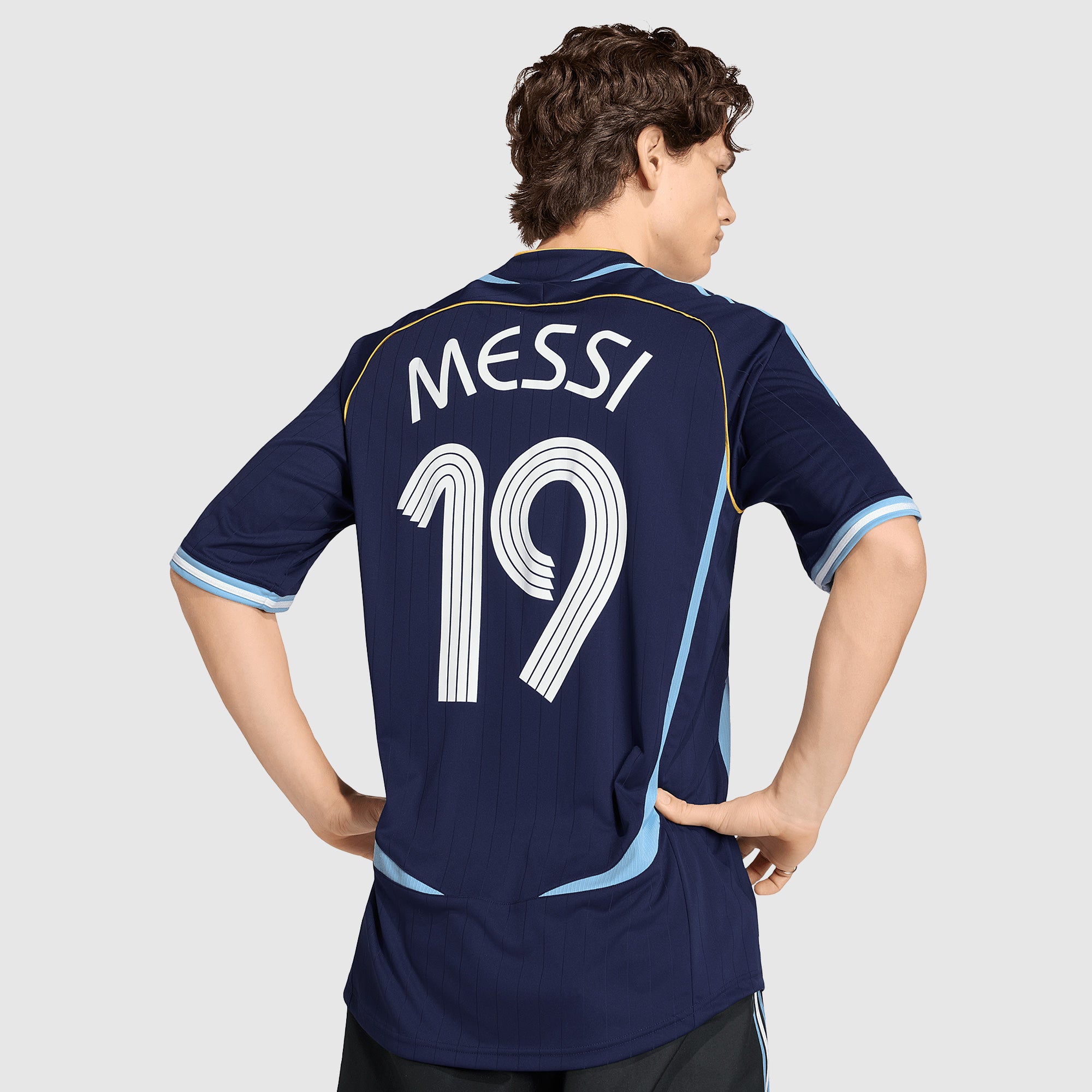 アルゼンチン代表 2006 AWAYユニフォーム #19 MESSI adidas Originals Argentina 2006 Away Shirt With Messi 19 - Dark