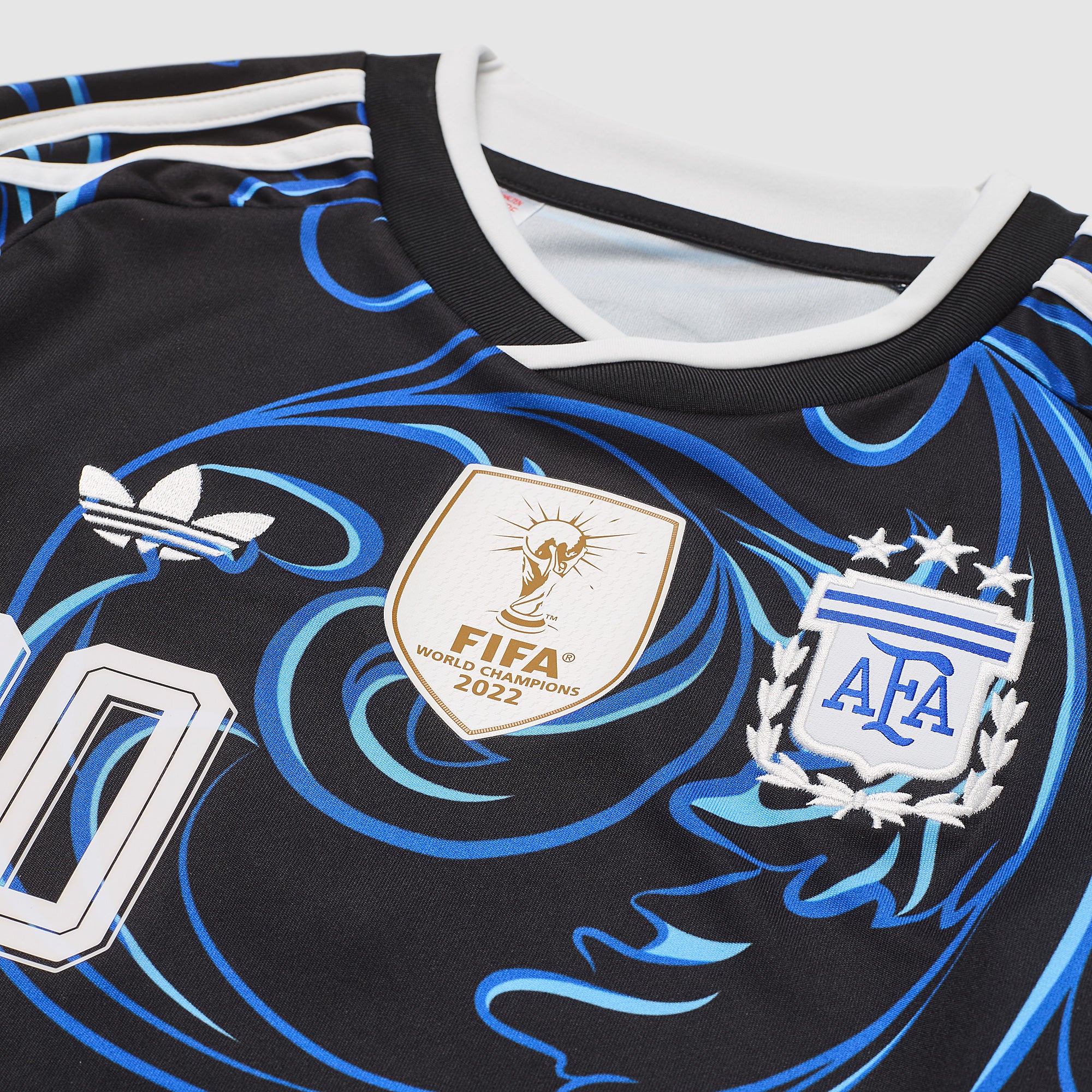 adidas Originals Argentina 2026 Kids Away Shirt with Messi 10