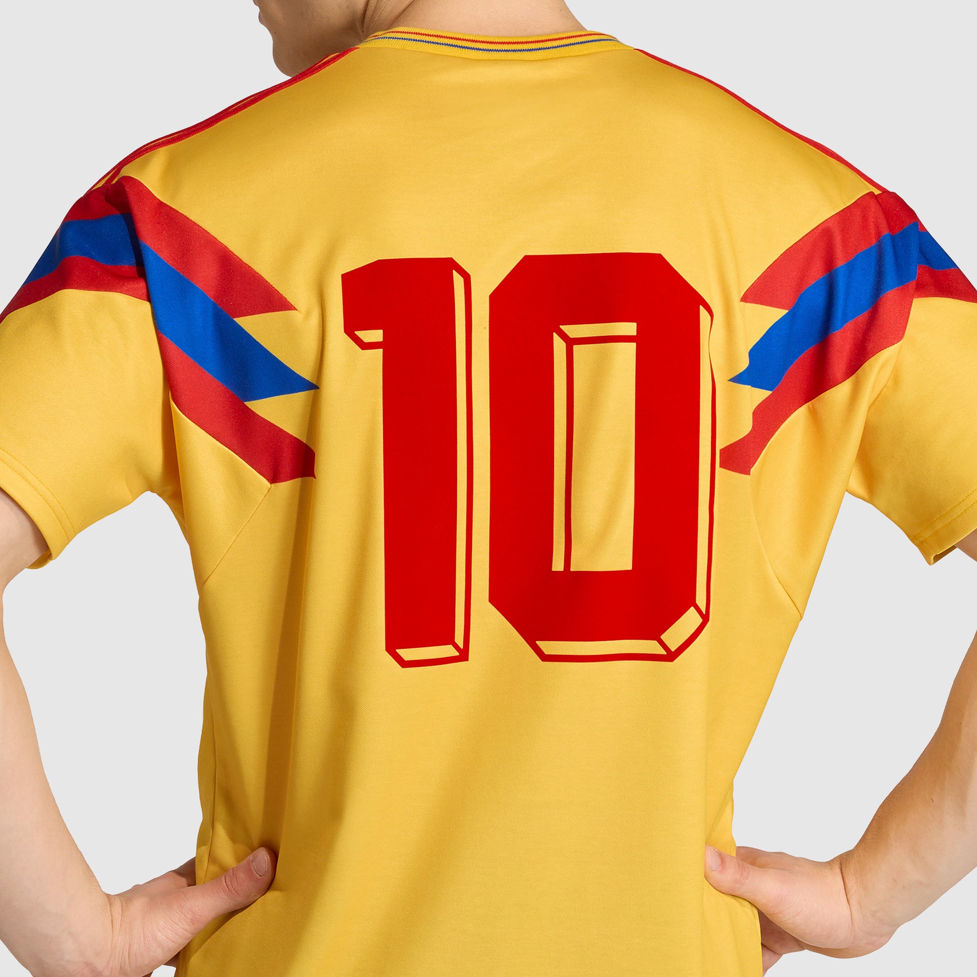 adidas Originals Colombia 1990 Away Shirt - Bold Gold - Mens Replica