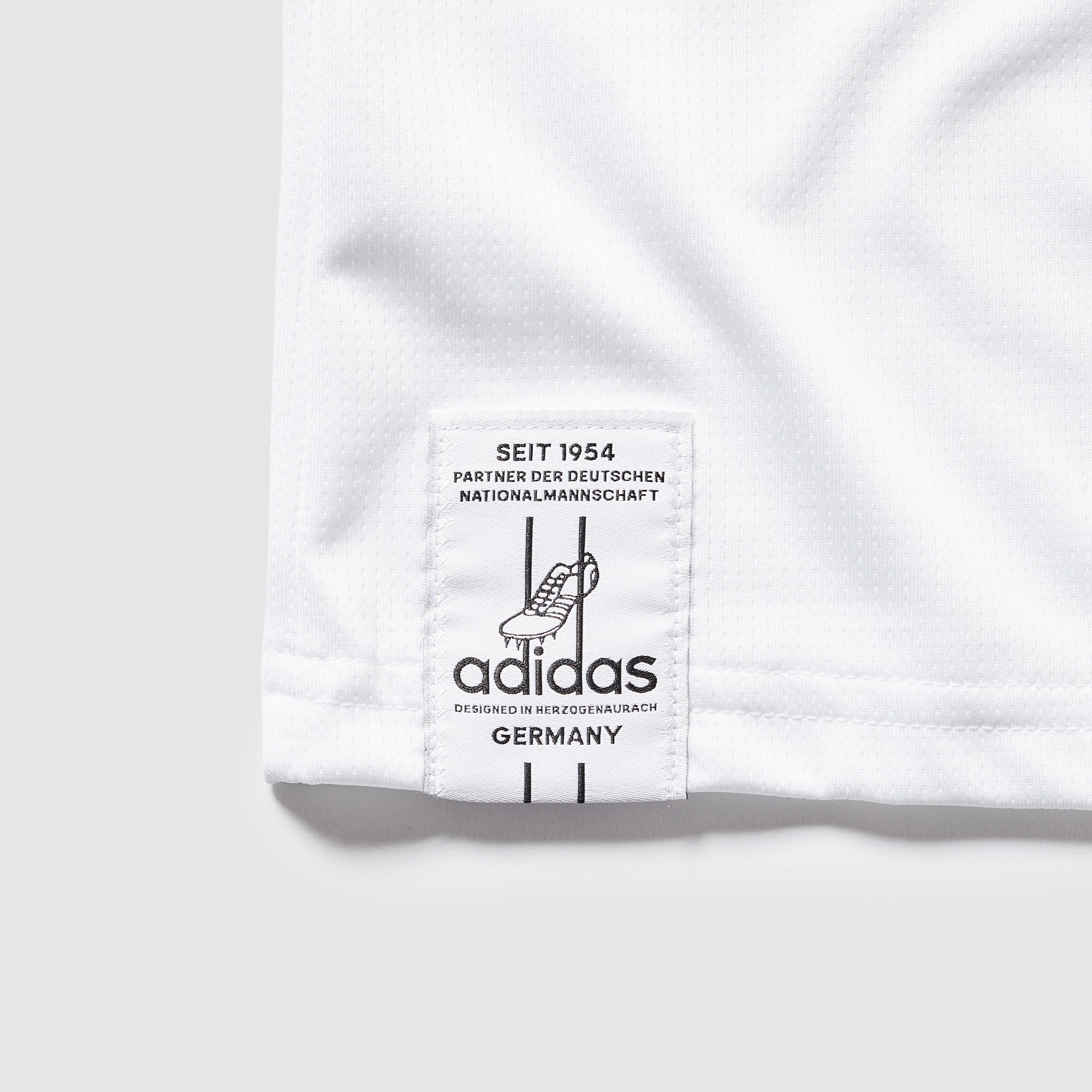 adidas Germany 2026 Home LS Shirt - White - Mens Replica
